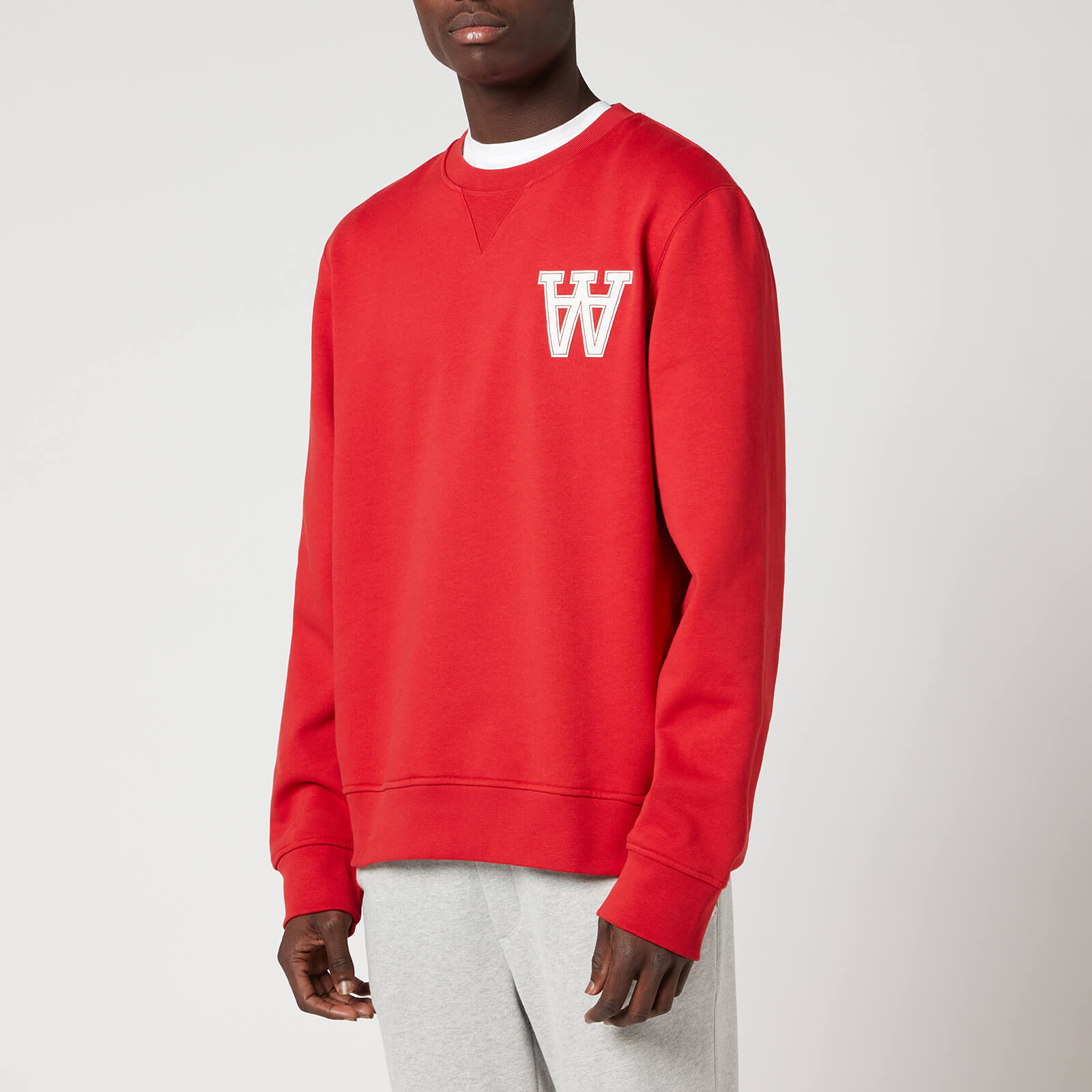 Wood Wood Men's Tye Sweatshirt - Dusty Red - M