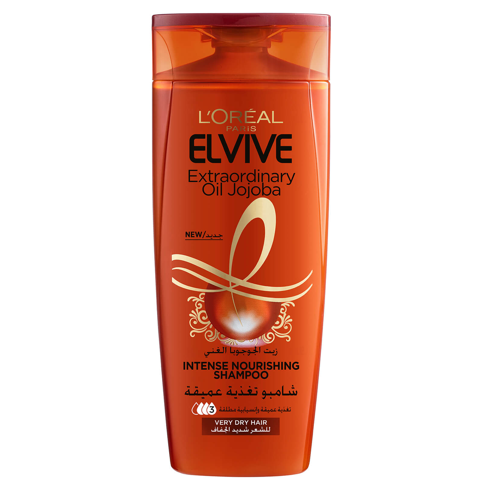 Image of L'Oréal Paris Elvive Extraordinary Oil Shampoo for Dry Hair (Various Sizes) - 400ml