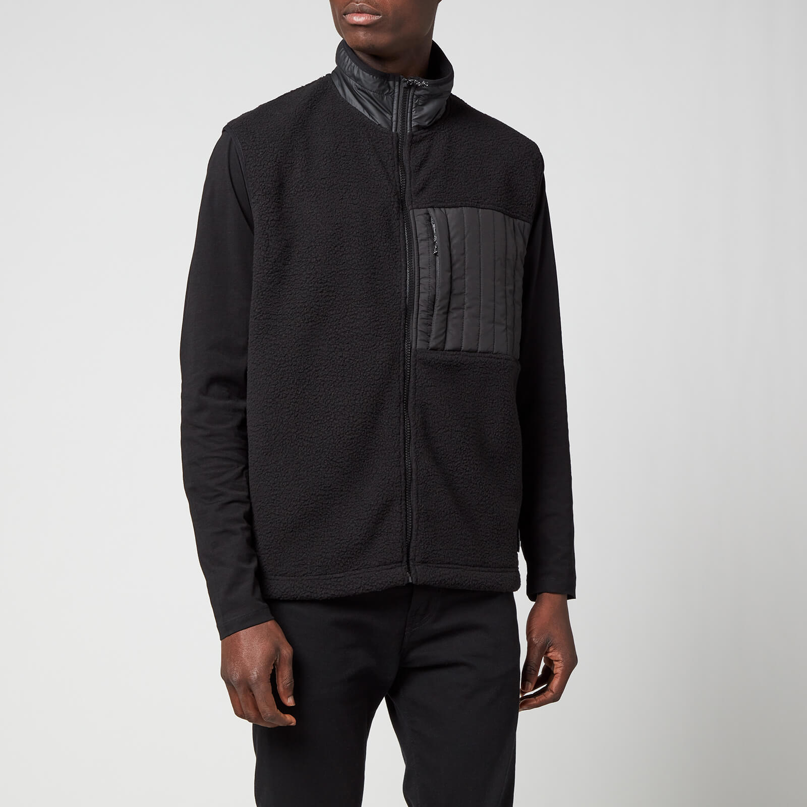 Rains Fleece Vest - Black - M/L