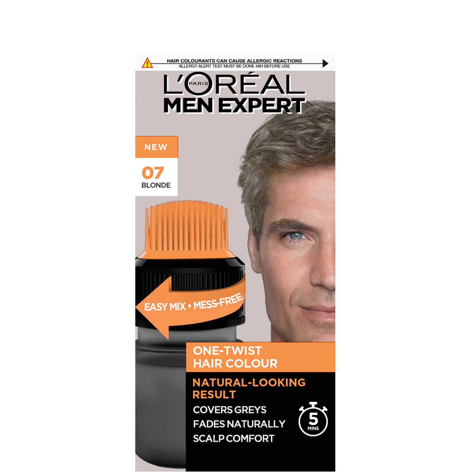 L'Oréal Men Expert One-Twist Semi-Permanent Hair Colour (Various Shades) - 07 Blonde