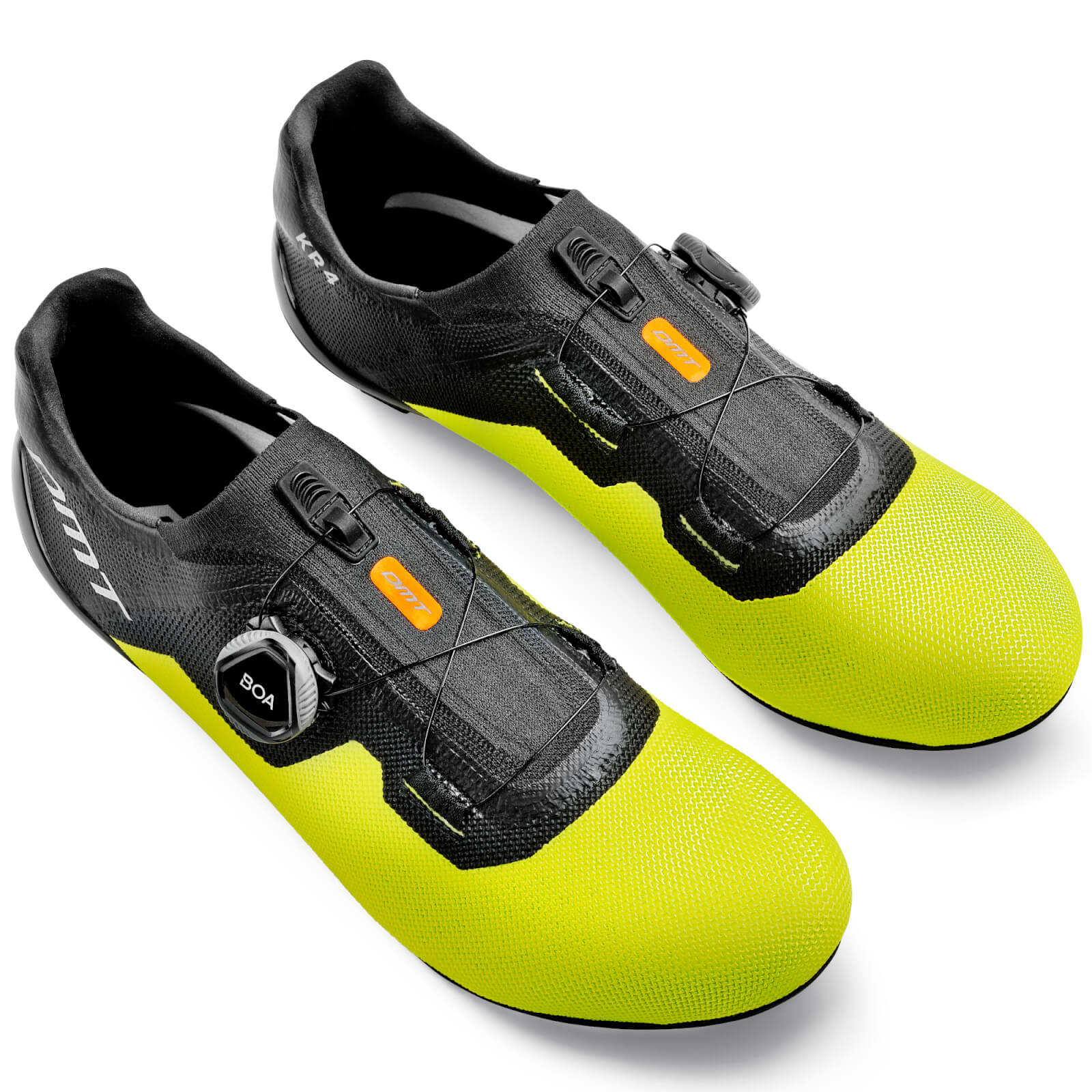 DMT KR4 Road Shoes - EU 45 - Black/Yellow