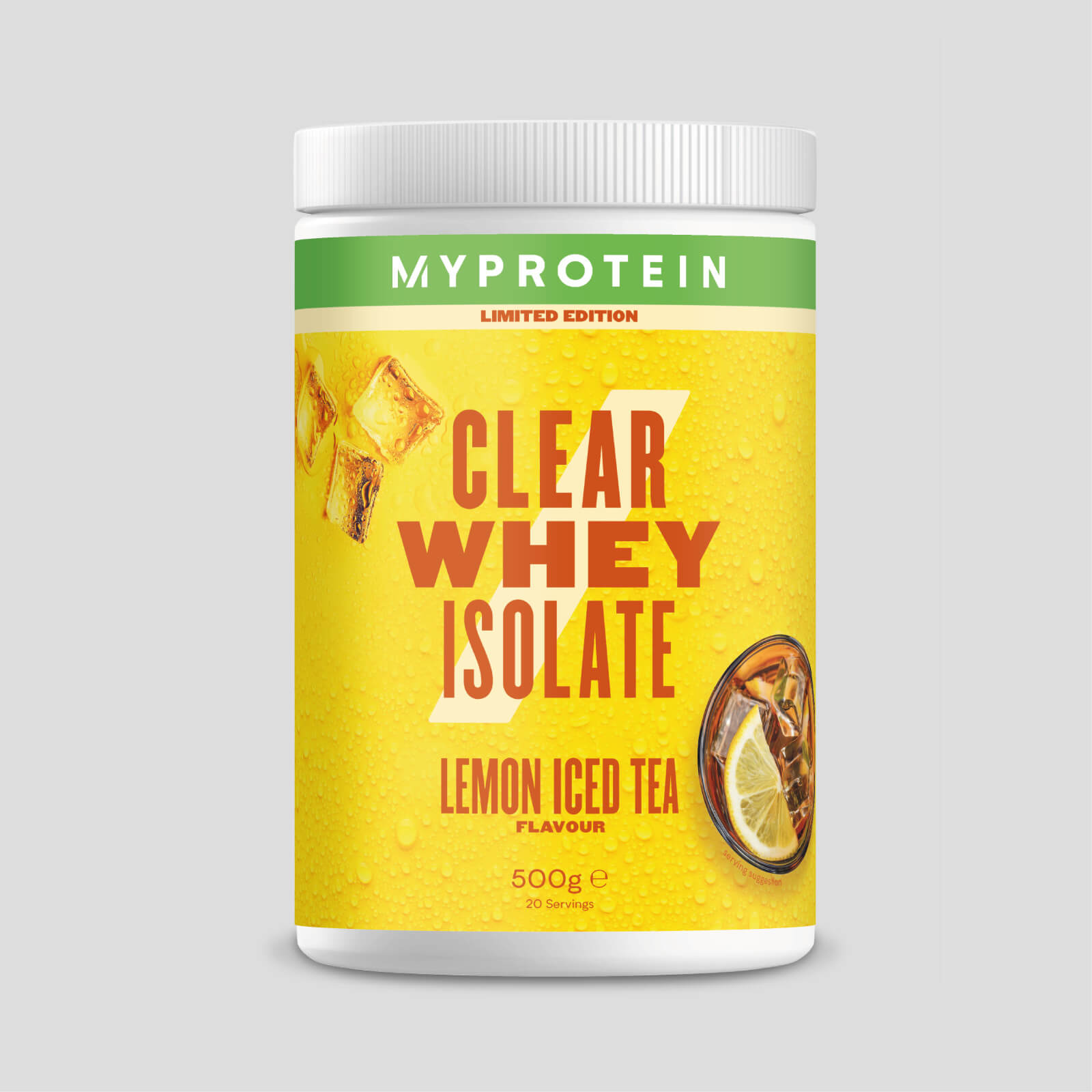Clear Whey Isolate - Lemon Iced Tea - 20servings - Lemon Iced Tea