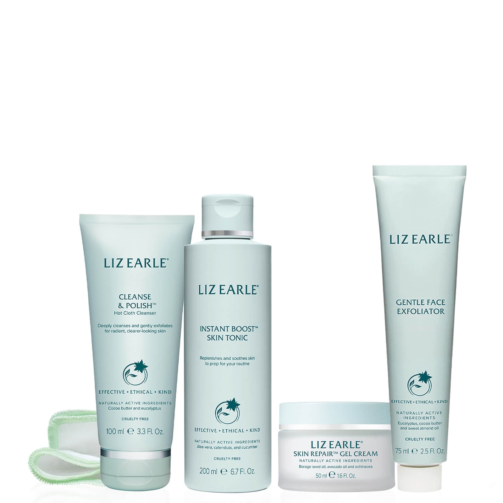 

Liz Earle Your Daily Routine with Skin Repair Gel Cream Kit