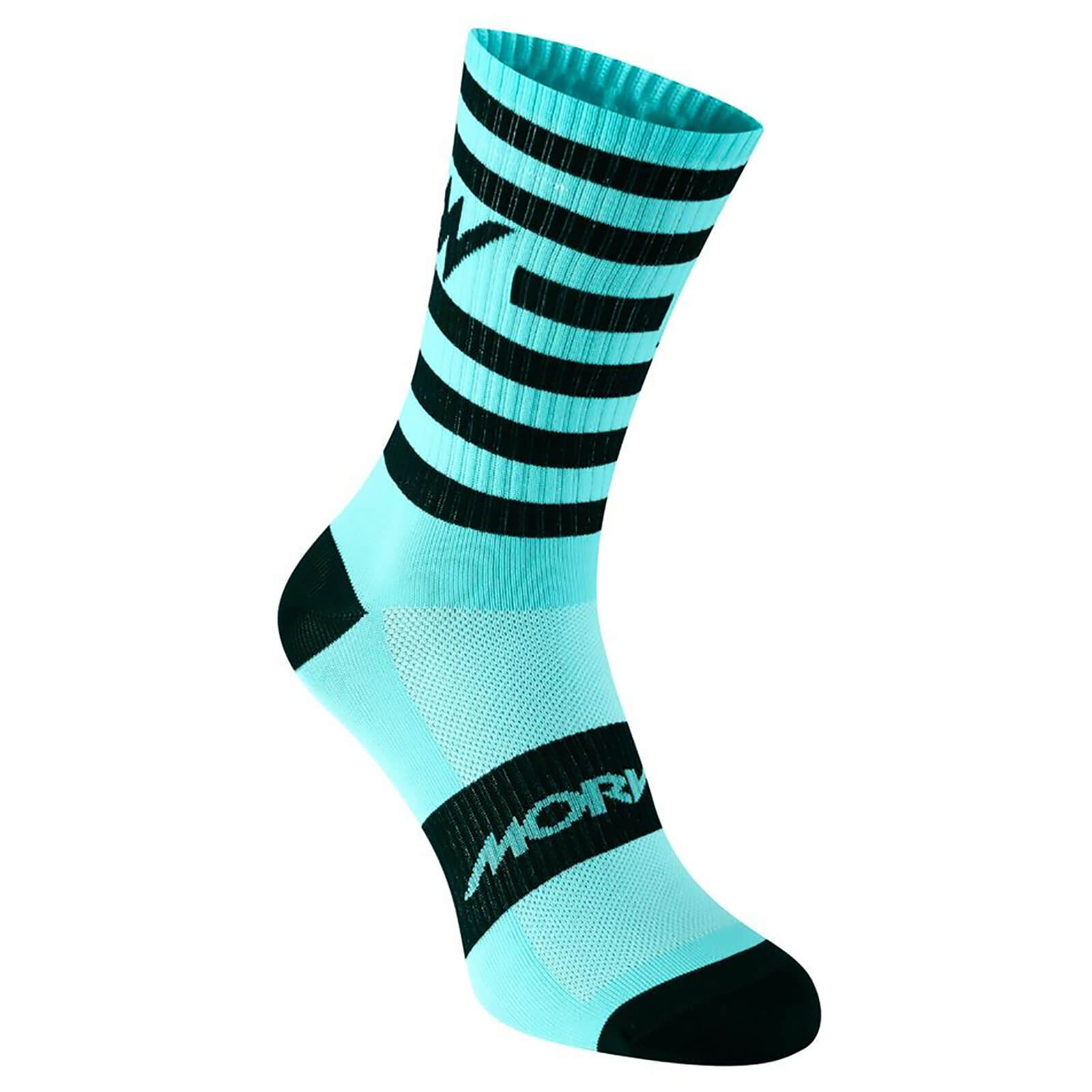 Morvelo Series Stripe Celeste Socks - L/XL