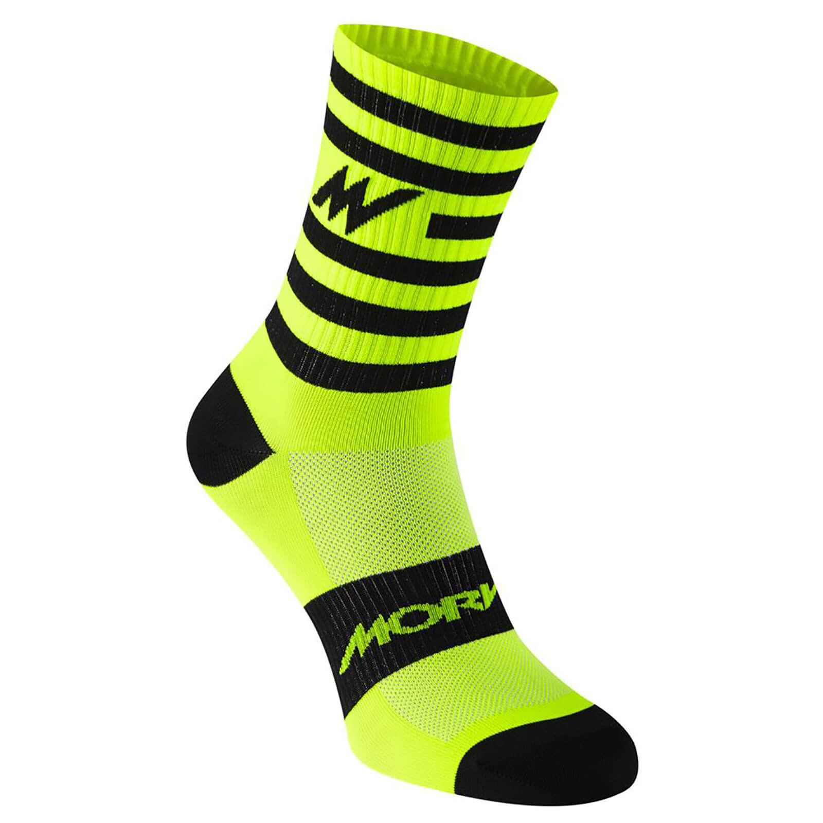 Morvelo Series Stripe Yellow Socks - S/M