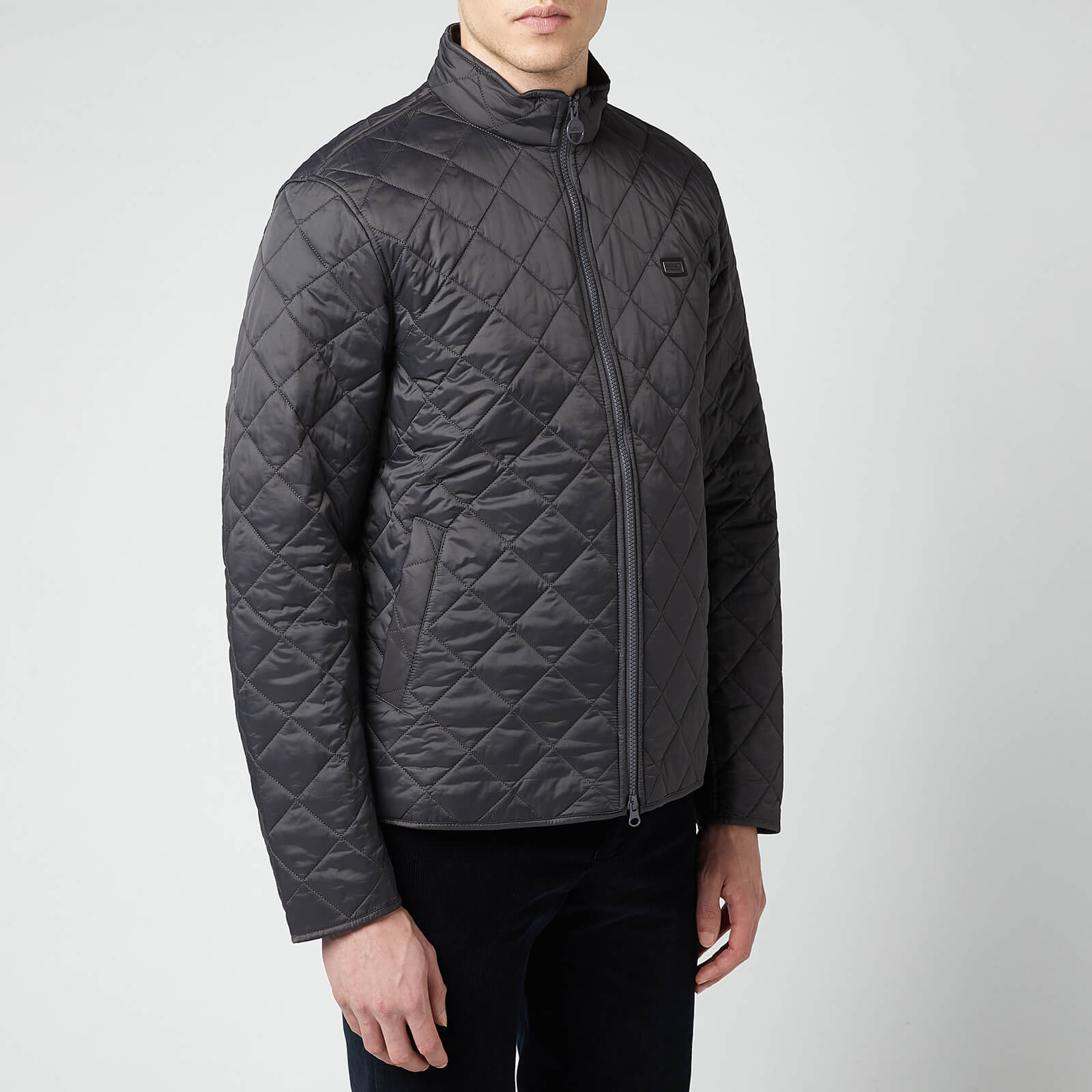 Barbour International Men's Gear Quilted Jacket - Charcoal - S