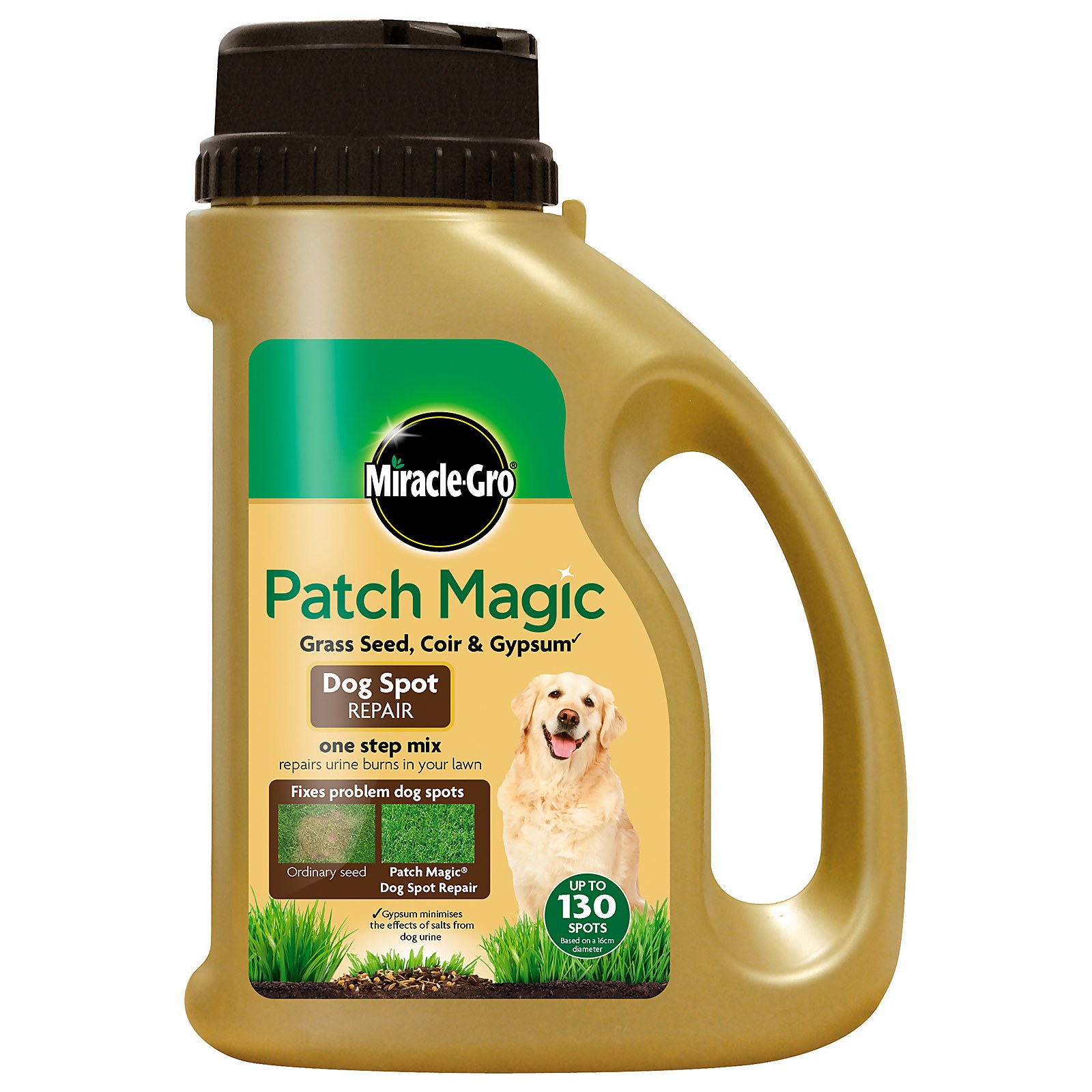 Photo of Miracle-gro Patch Magic Dog Spot Repair Grass Seed - 130 Spots