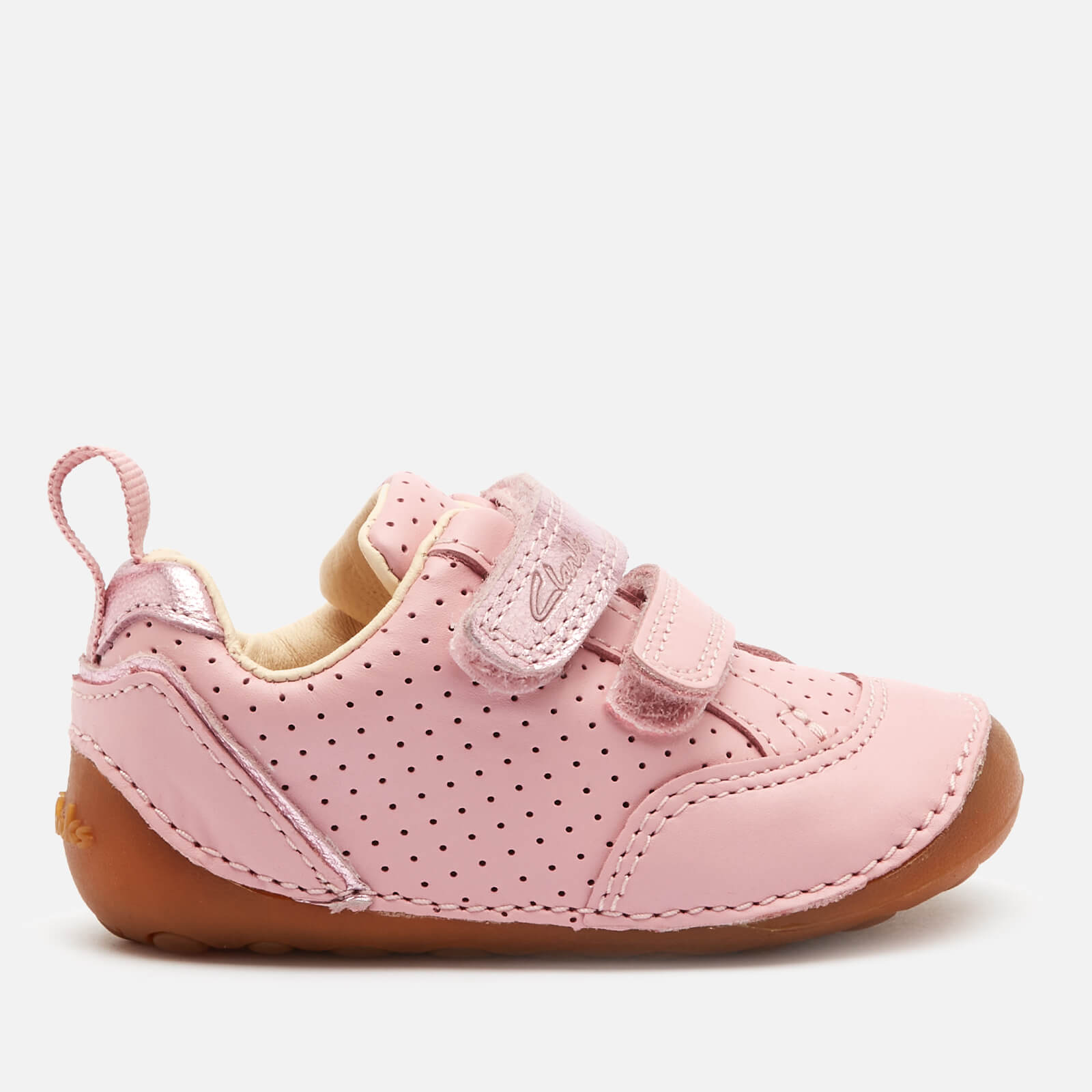 Clarks Tiny Sky Toddler Everyday Shoes - Light Pink - UK 3 Baby