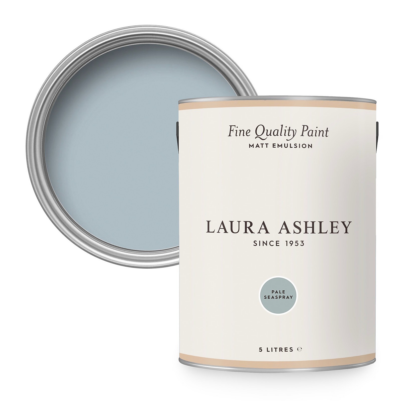 Photo of Laura Ashley Matt Emulsion Paint Pale Seaspray 5l