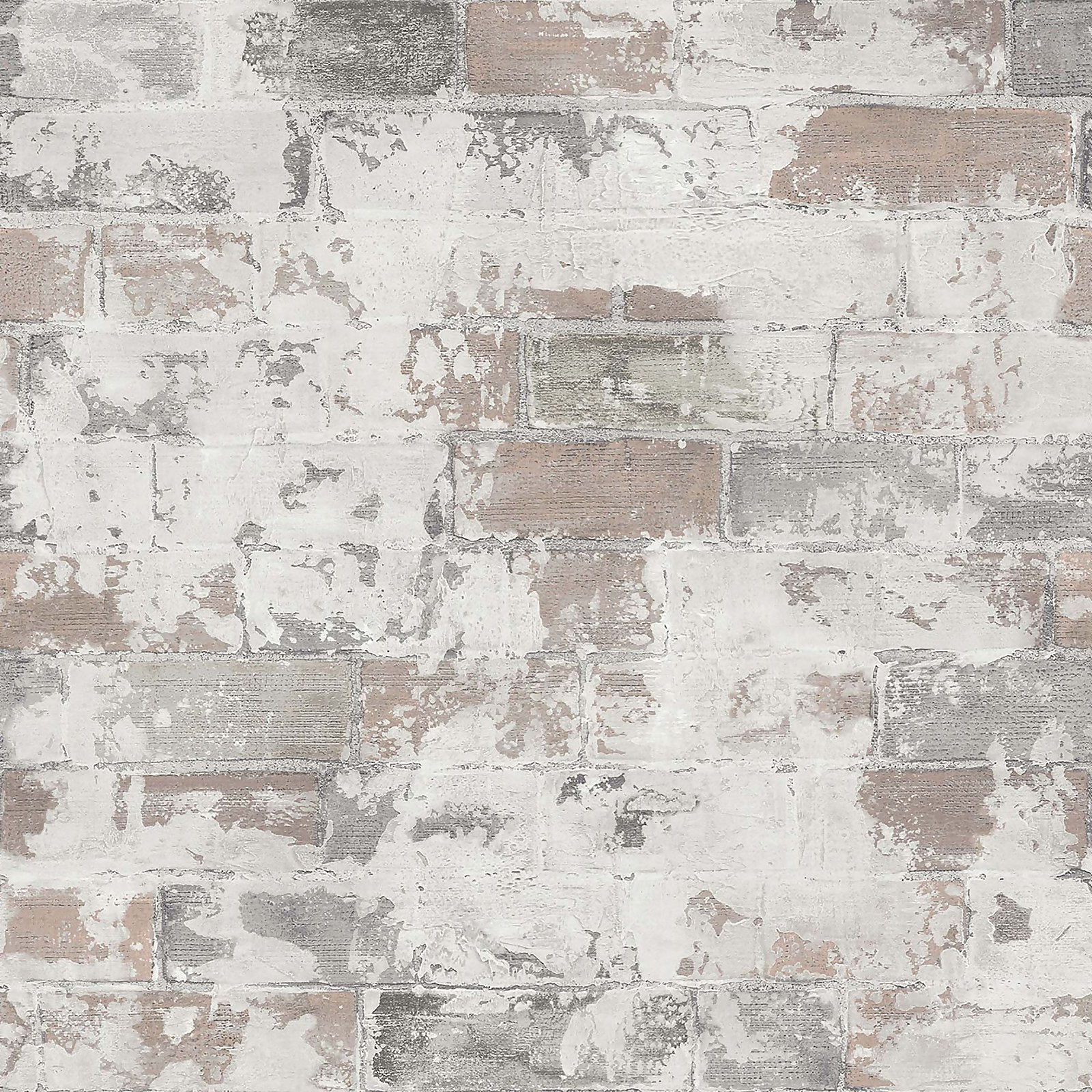 Photo of Organic Textures Brick Beige Wallpaper Sample
