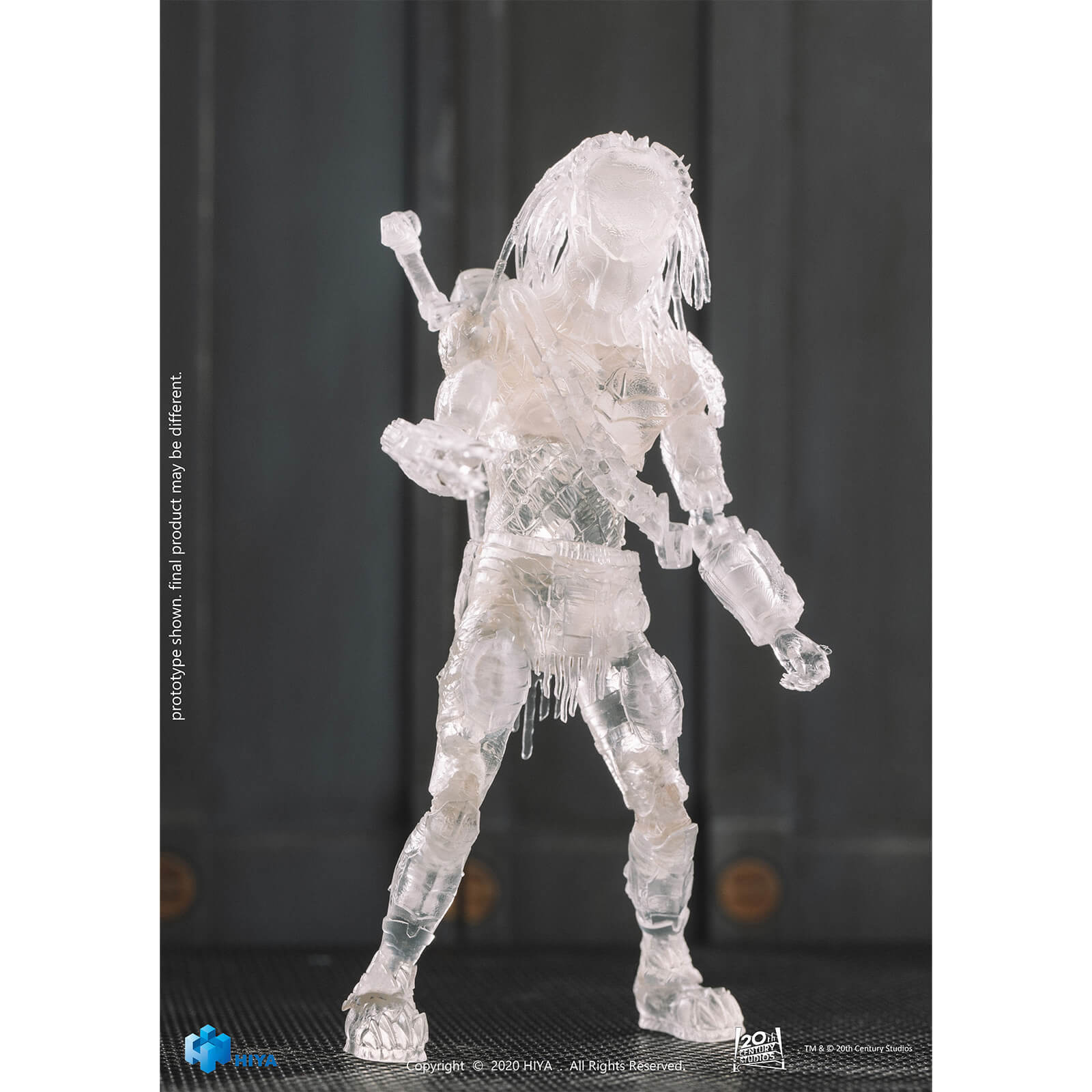 HIYA Toys Alien Vs. Predator: Requiem Exquisite Mini 1/18 Scale Figure - Invisible Wolf Predator