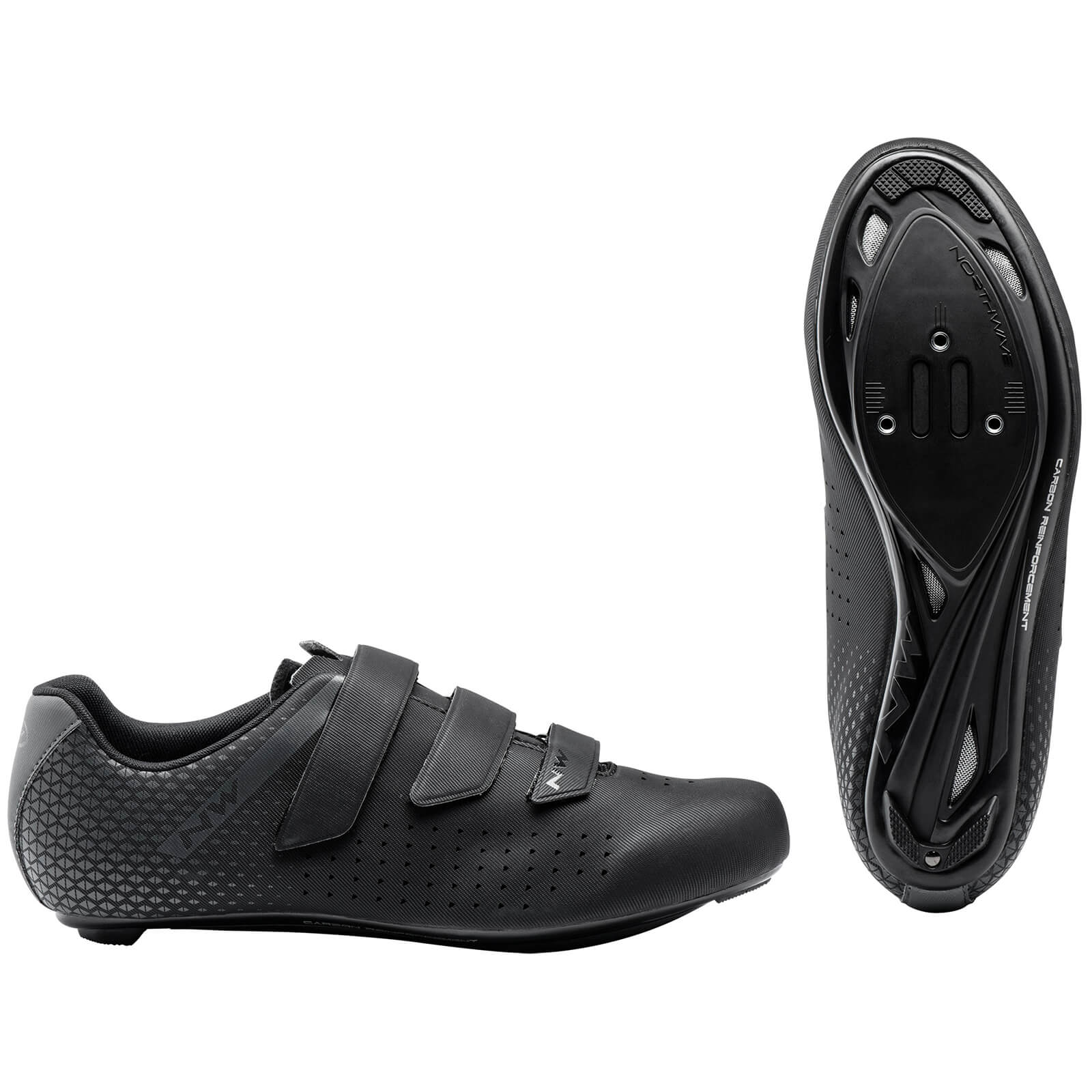 Northwave Core 2 Road Shoes - EU43 - Black/Anthra