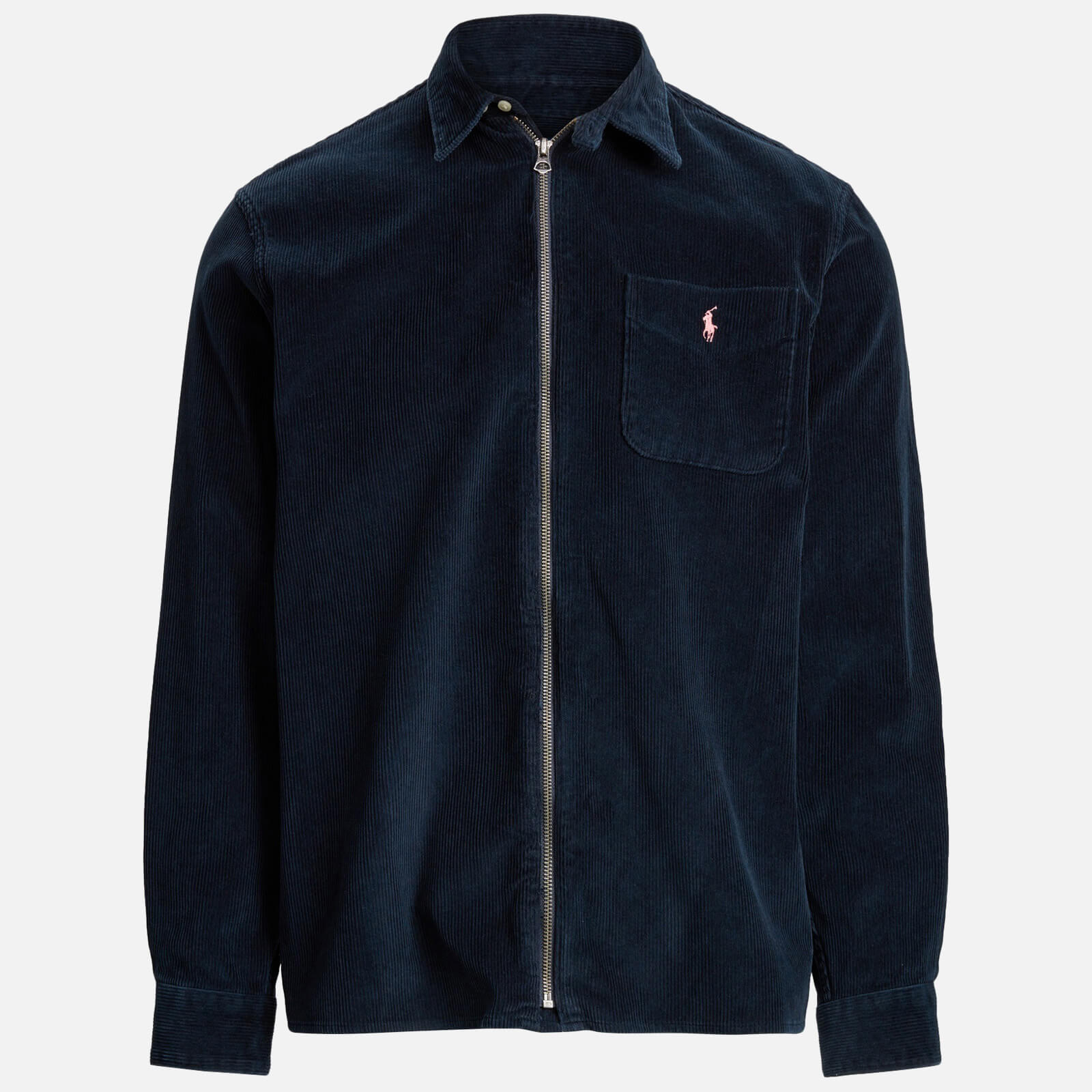 Polo Ralph Lauren Men's Corduroy Shirt - Navy Black - XXL