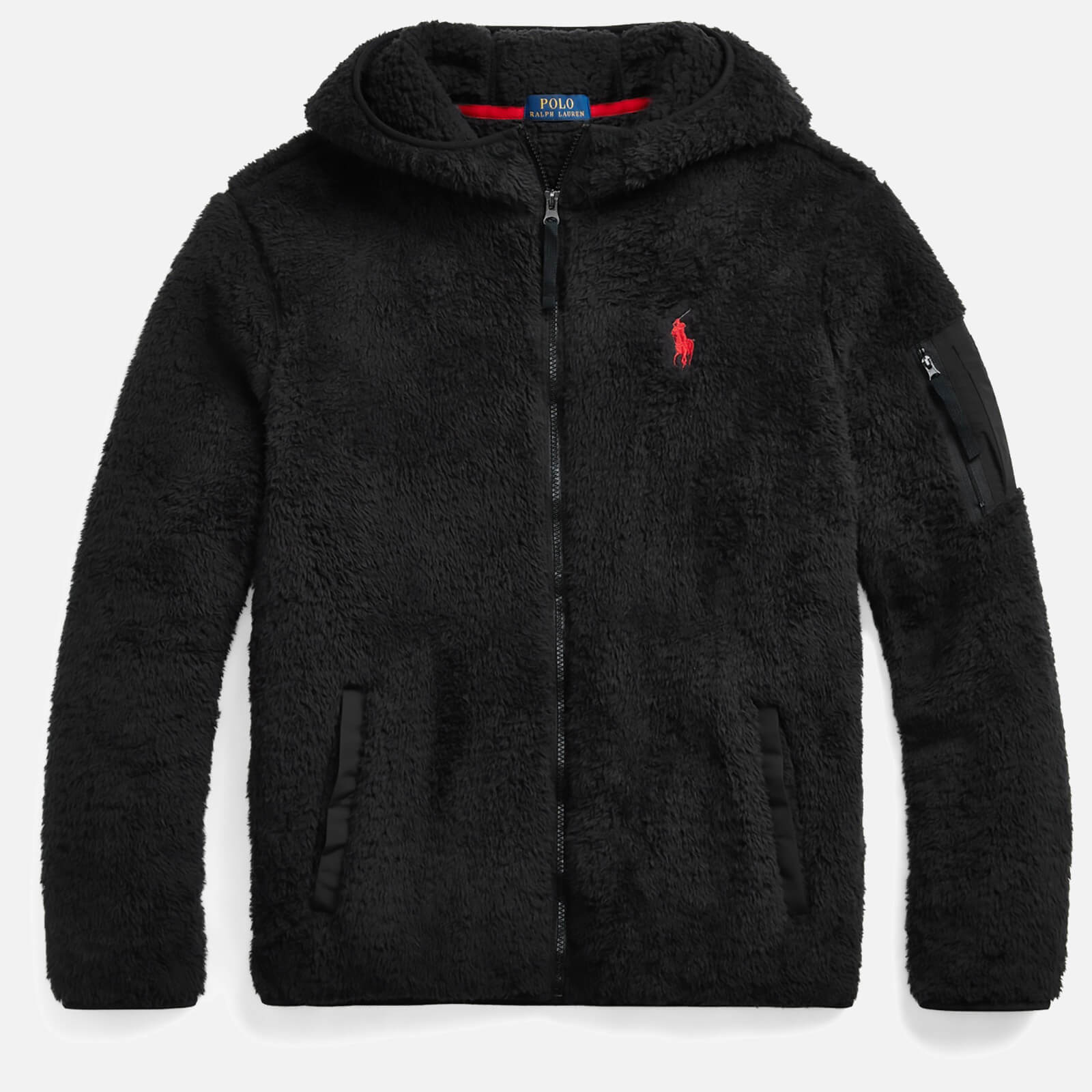 Polo Ralph Lauren Men's Curly Hi Pile Zip-Through Hoodie - Polo Black - S