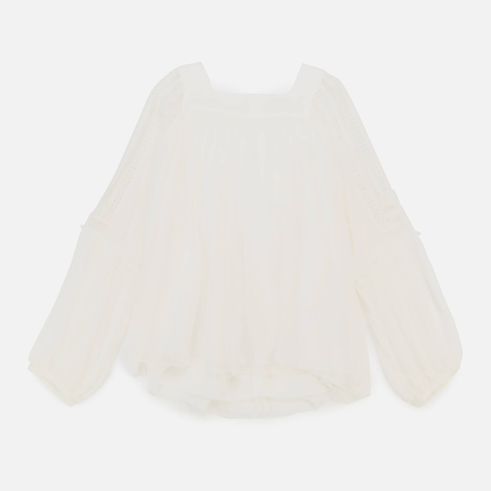 Chloé Girls Blouse - Offwhite - 6 Years