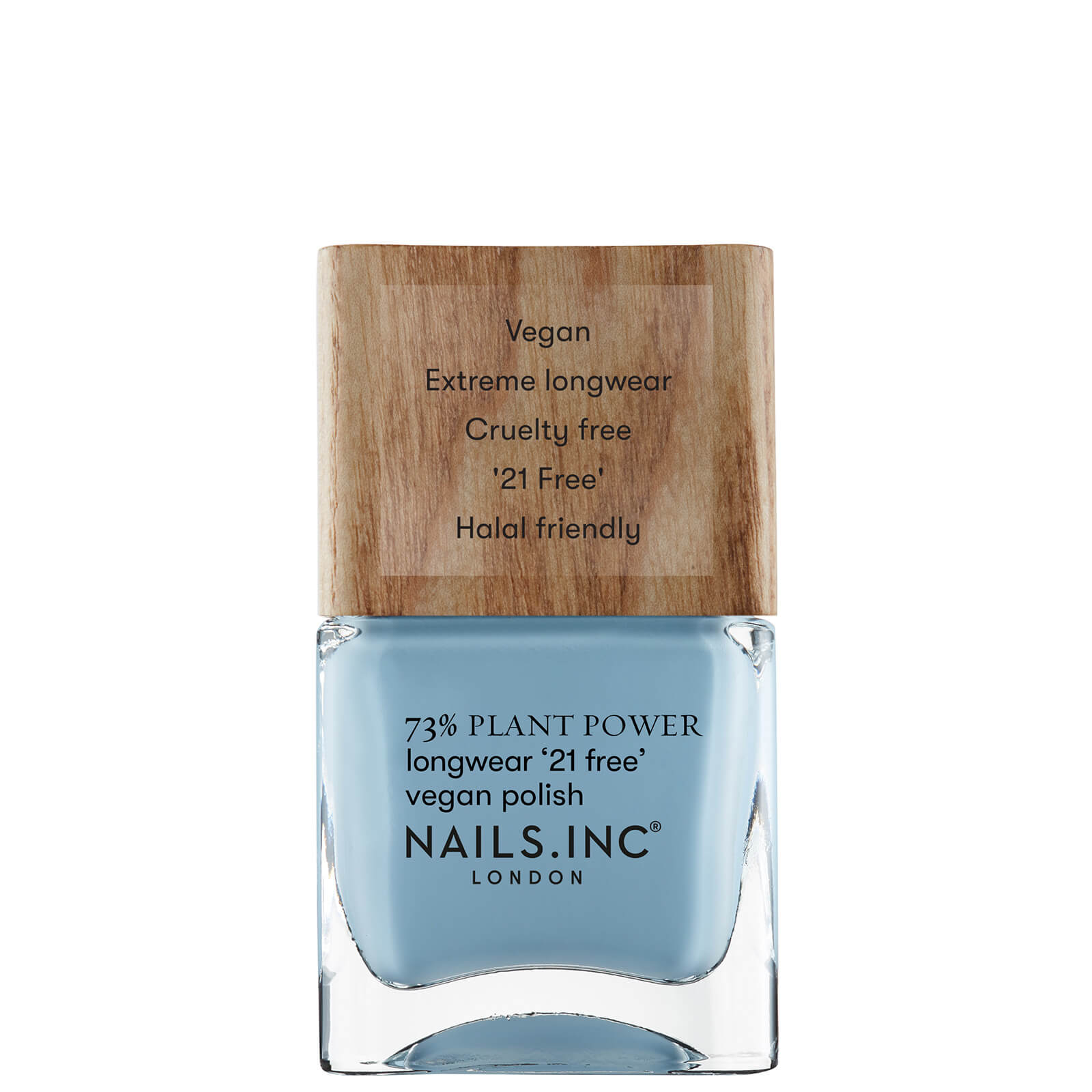 nails inc. Plant Power Nail Polish 15ml (Various Shades) – Clean to the Core lookfantastic.com imagine