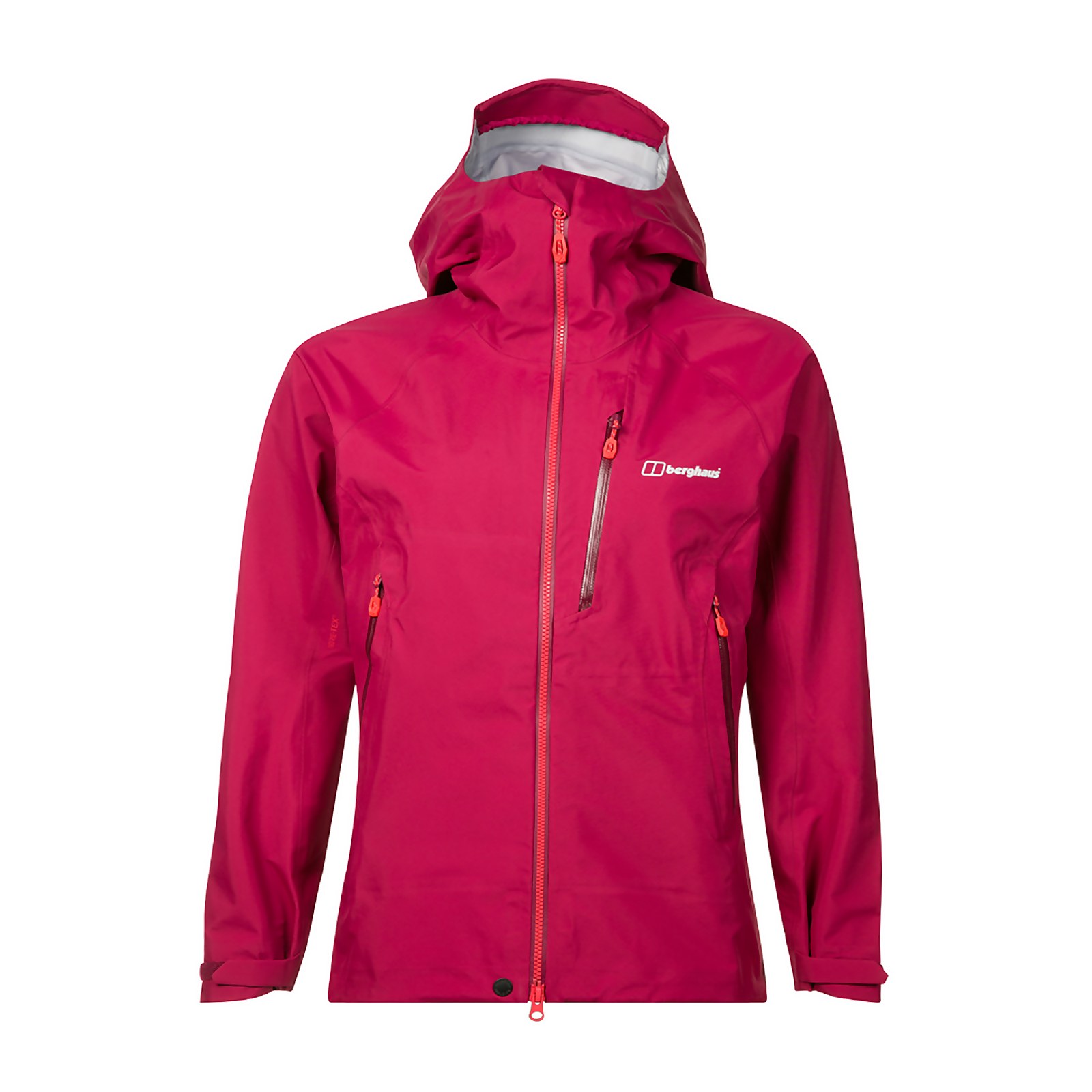 Berghaus Womens Extrem 5000 Vented Waterproof Jacket - Dark Pink - 18