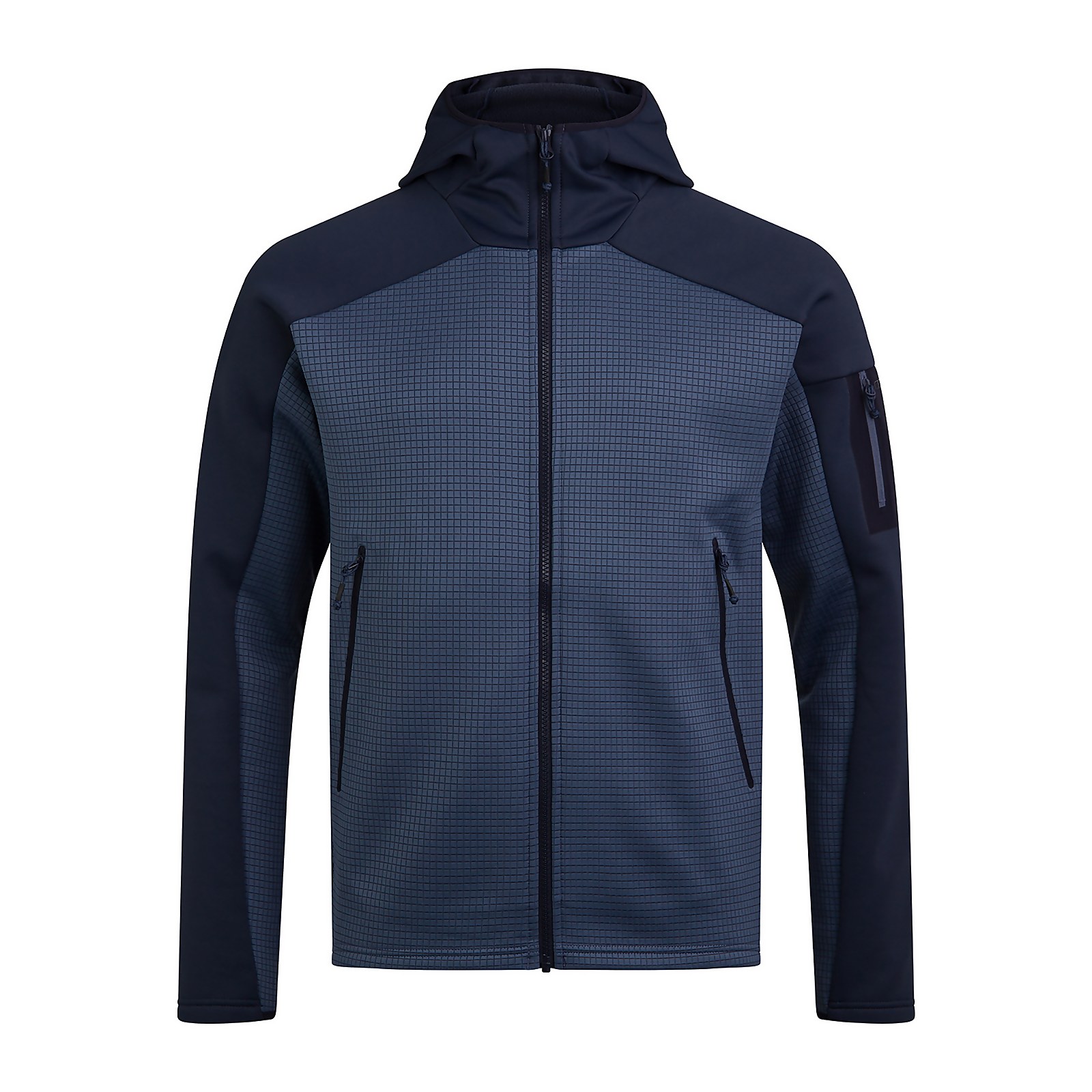 Berghaus Mens Sidley Hooded Fleece Jacket - Blue - L