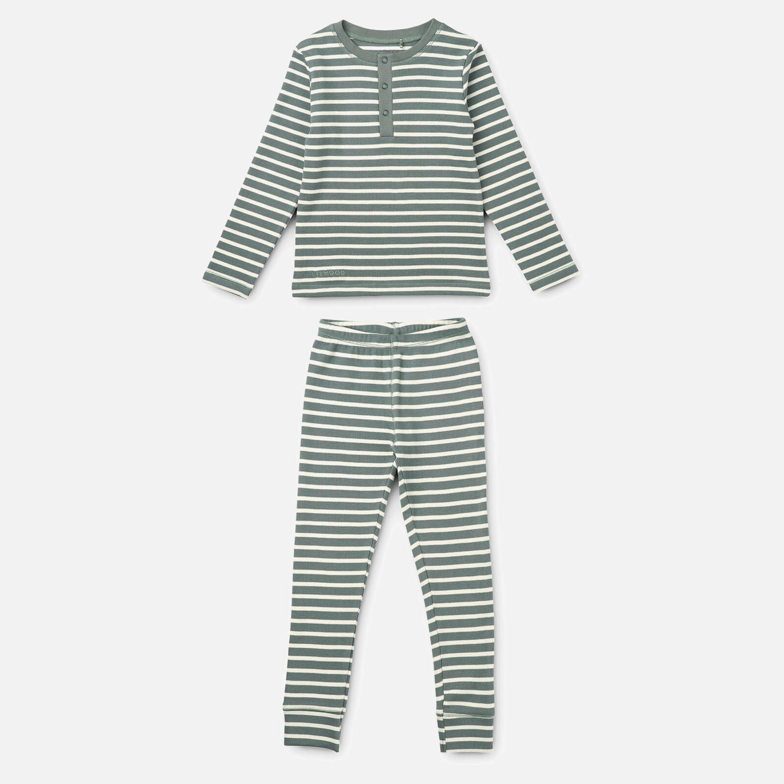 Liewood Kids' Wilhelm Pyjamas Set - Blue Fog/Sandy - 5-6 Years