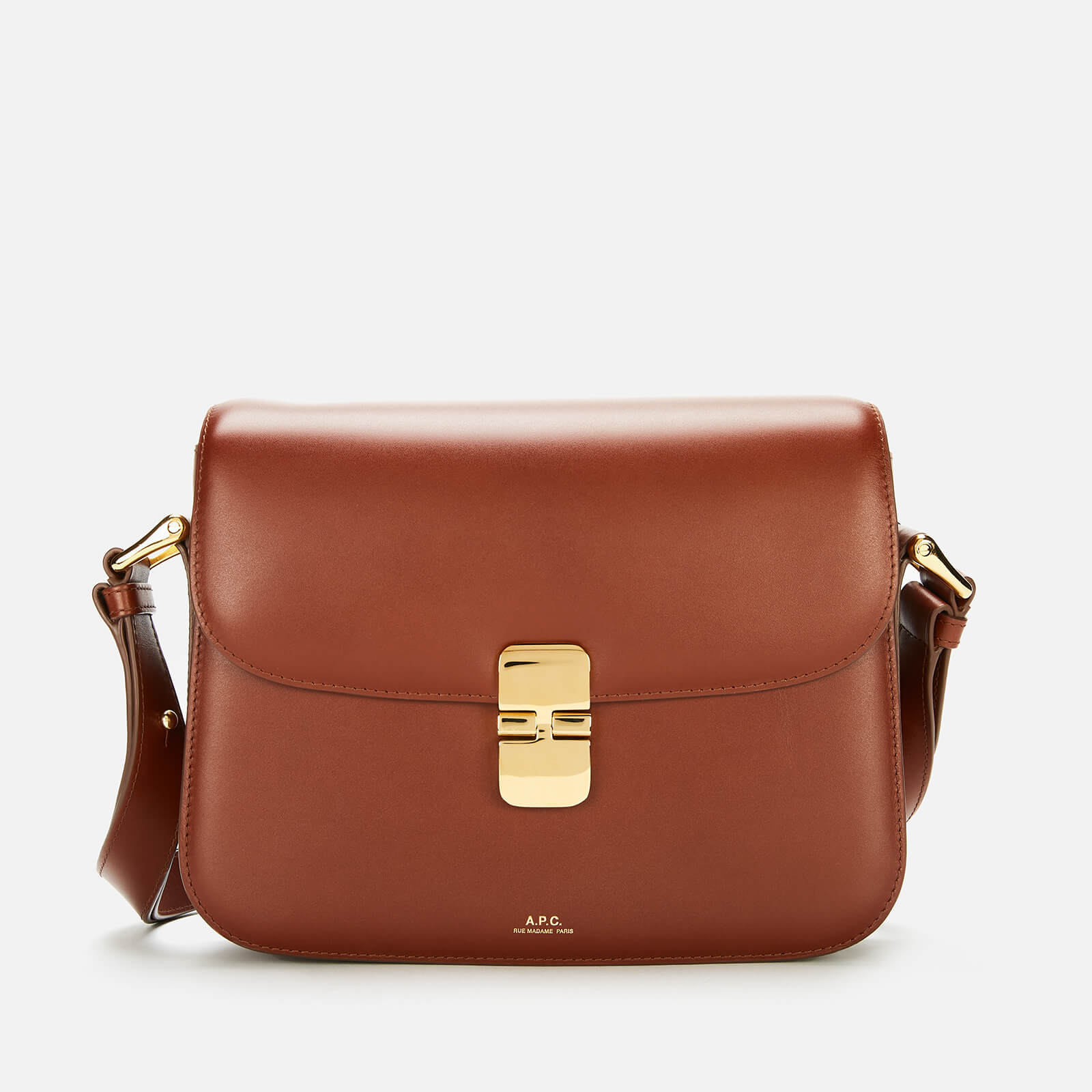 A.P.C. Women's Sac Grace Crossbody Bag - Hazelnut 