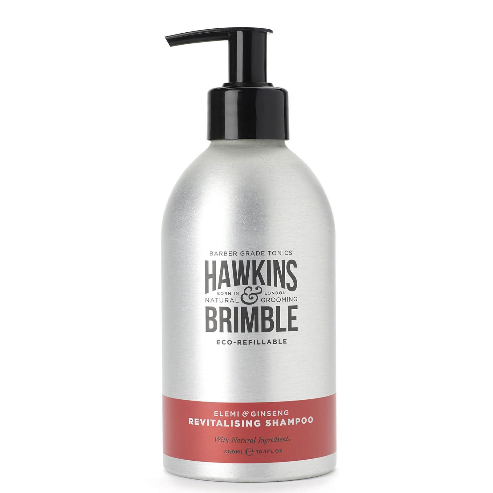 Image of Hawkins & Brimble Revitalising Shampoo Eco-Refillable 300ml