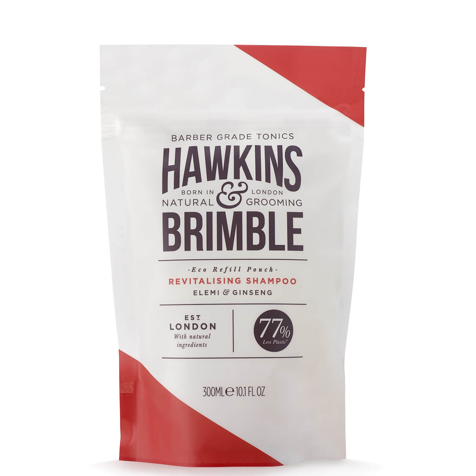 Image of Hawkins & Brimble Revitalising Shampoo Pouch 300ml