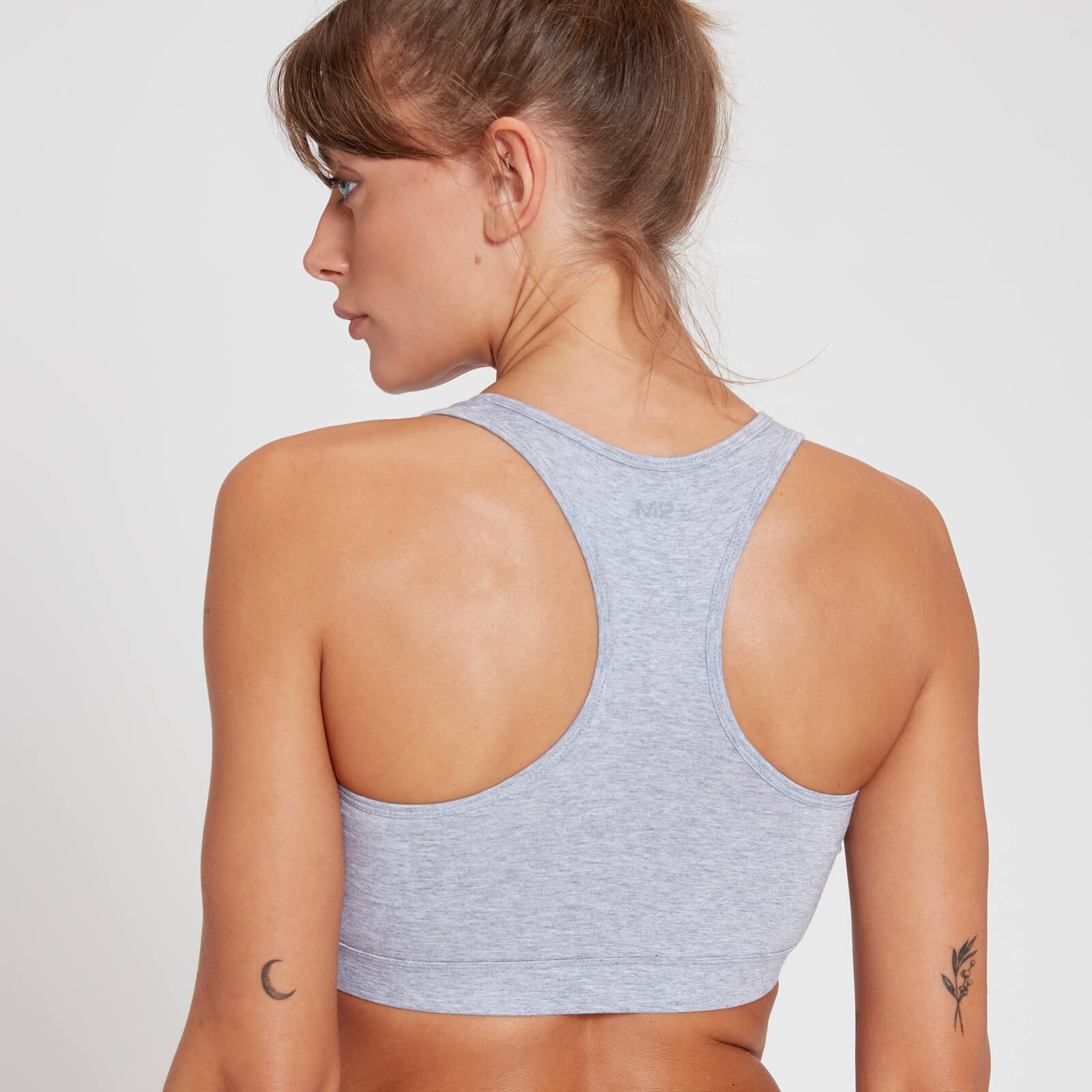 5059883087078 - Womens Cotton Essentials Bralette - Grey Marl - XS 5059883087078 - Womens Cotton Essentials Bralette - Grey Marl - XS