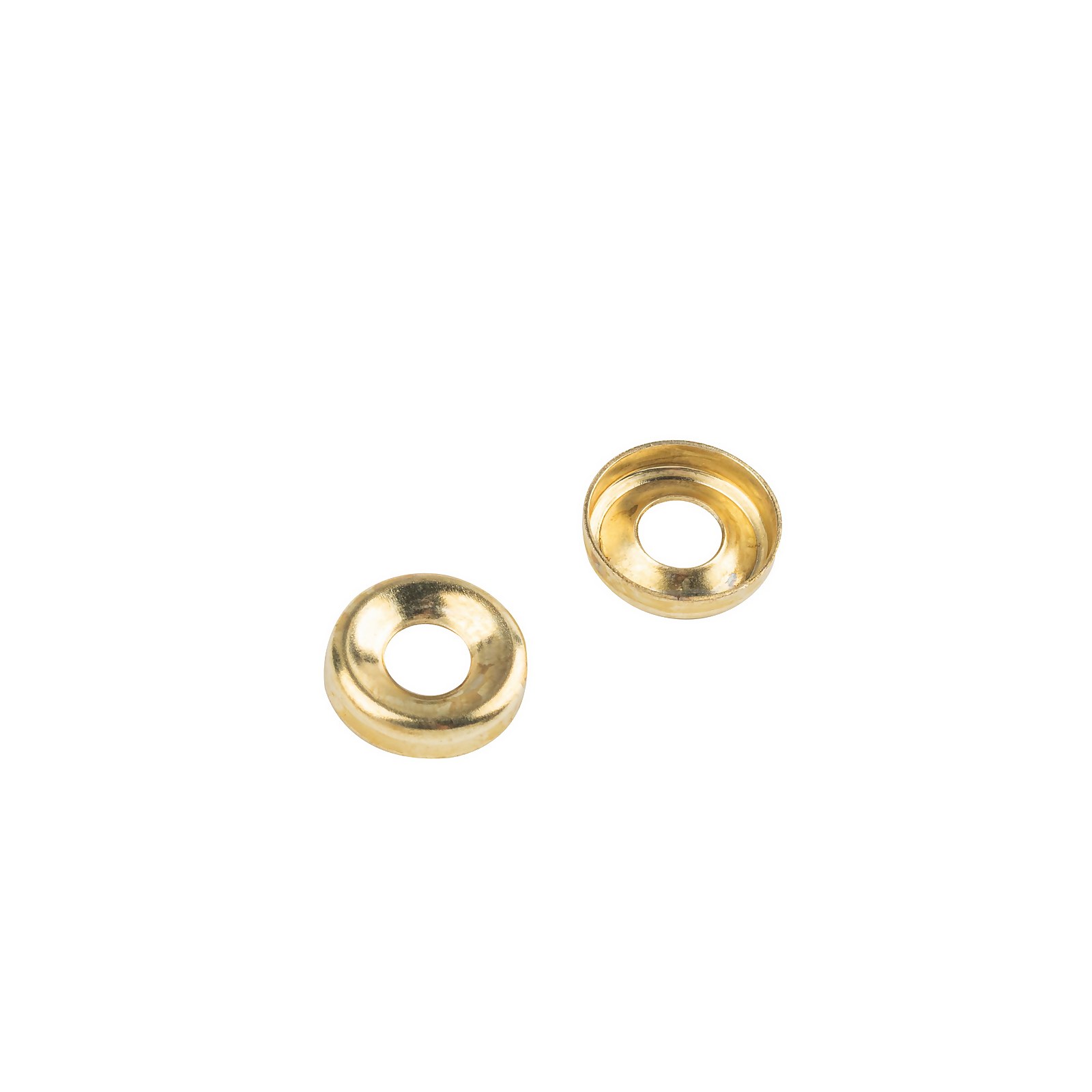 Photo of Homebase Brass Plated Screw Cup Washer 3.5mm 20 Pack