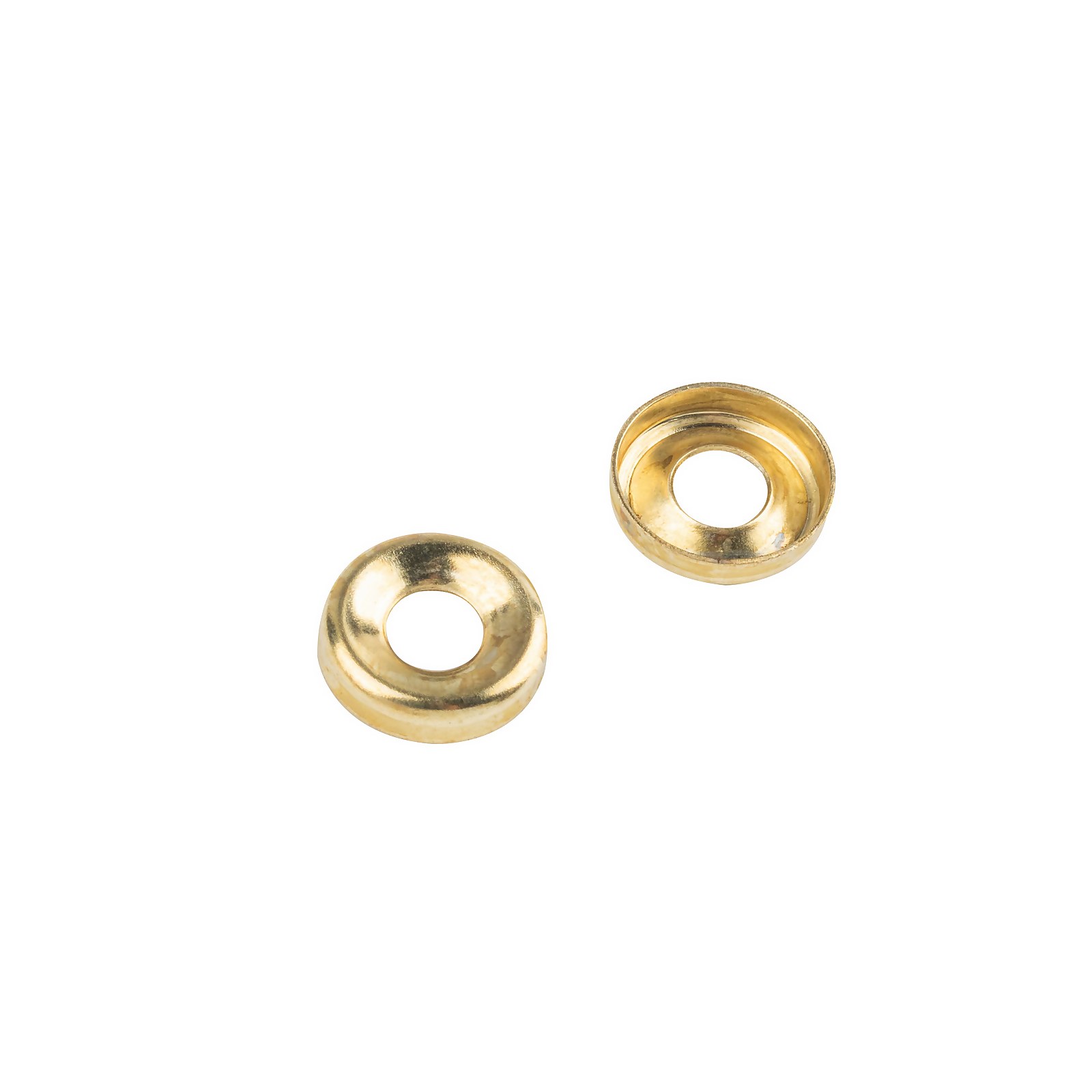 Photo of Homebase Brass Plated Screw Cup Washer 5mm X 20 Pack