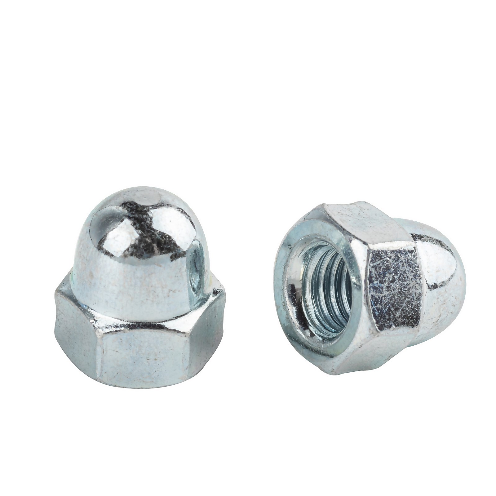 Photo of Homebase Zinc Plated Cap Nut M8 10 Pack