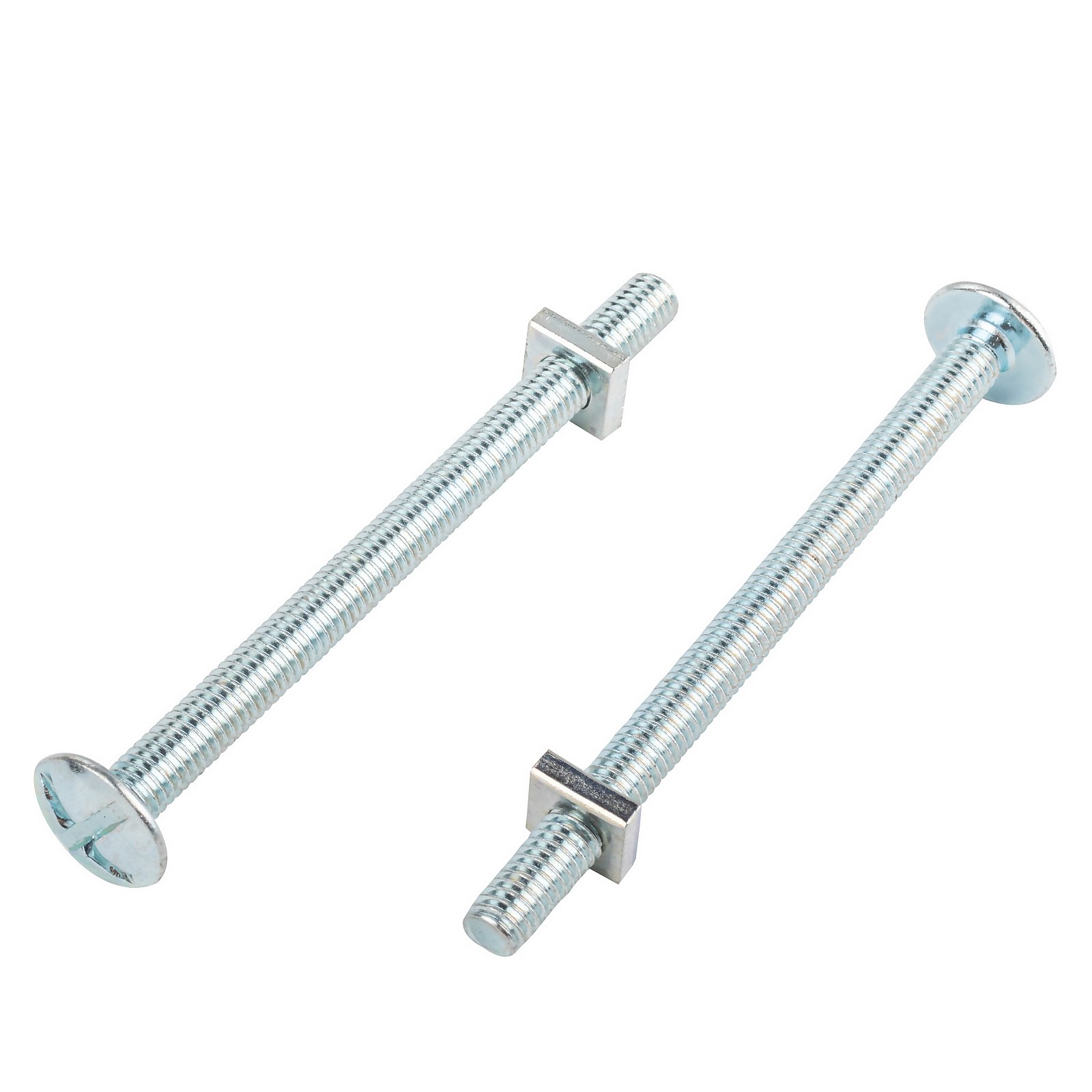 Photo of Homebase Zinc Plated Roof Bolt M6 80mm 5 Pack