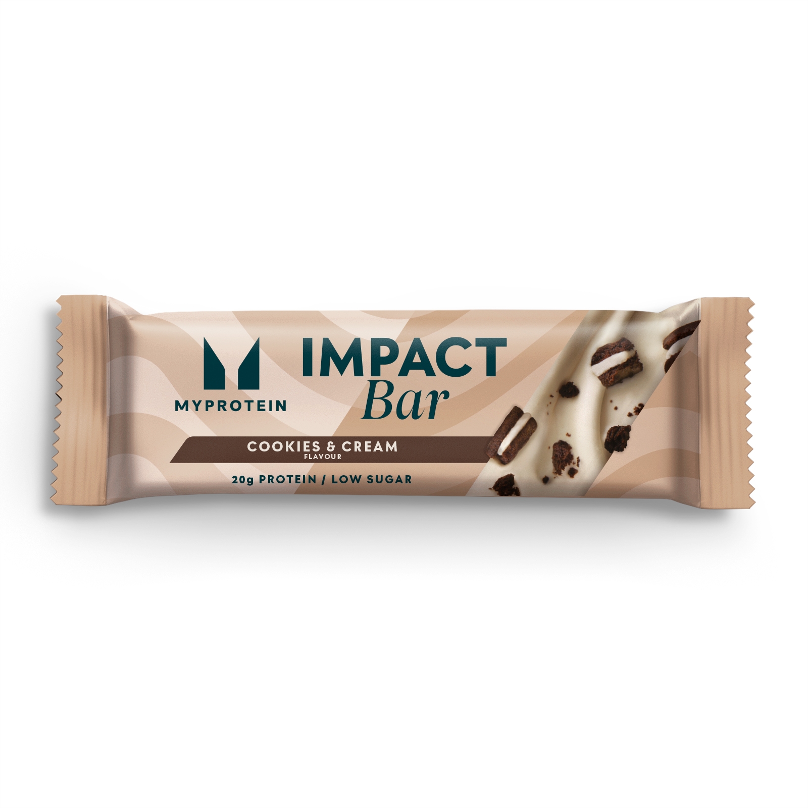 Thumbnail - Impact Proteinriegel - 12 x 64g - Cookies & Cream