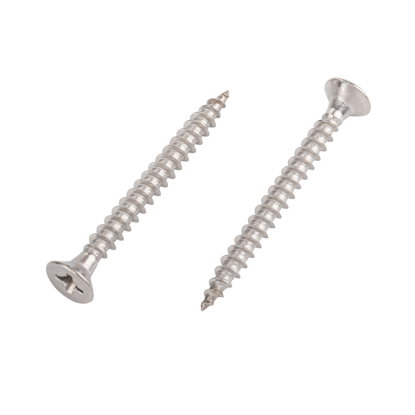 Photo of Homebase Stainless Steel Single Thread Screw 5 X 50mm 25 Pack