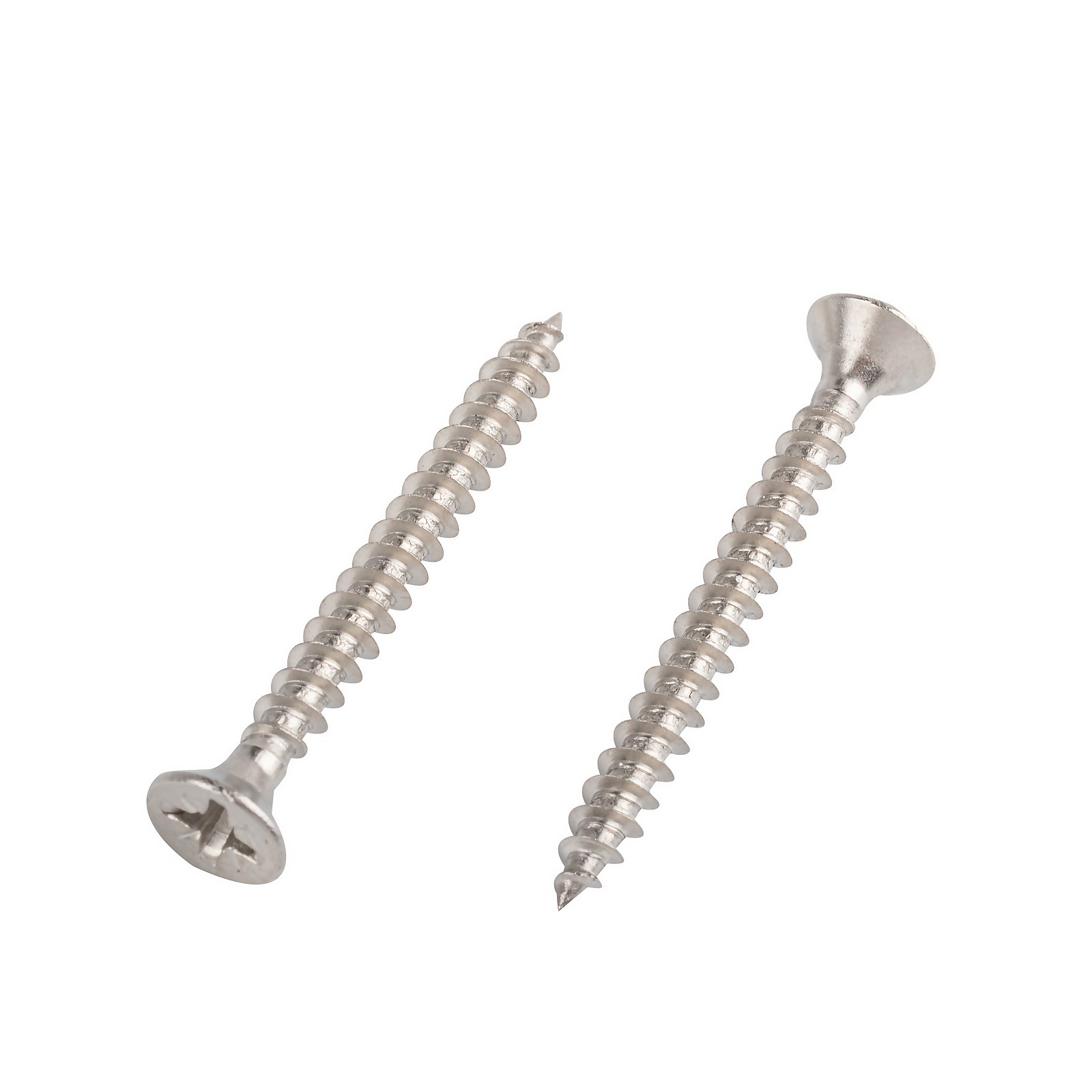 Photo of Homebase Stainless Steel Single Thread Screw 4 X 40mm 100 Pack