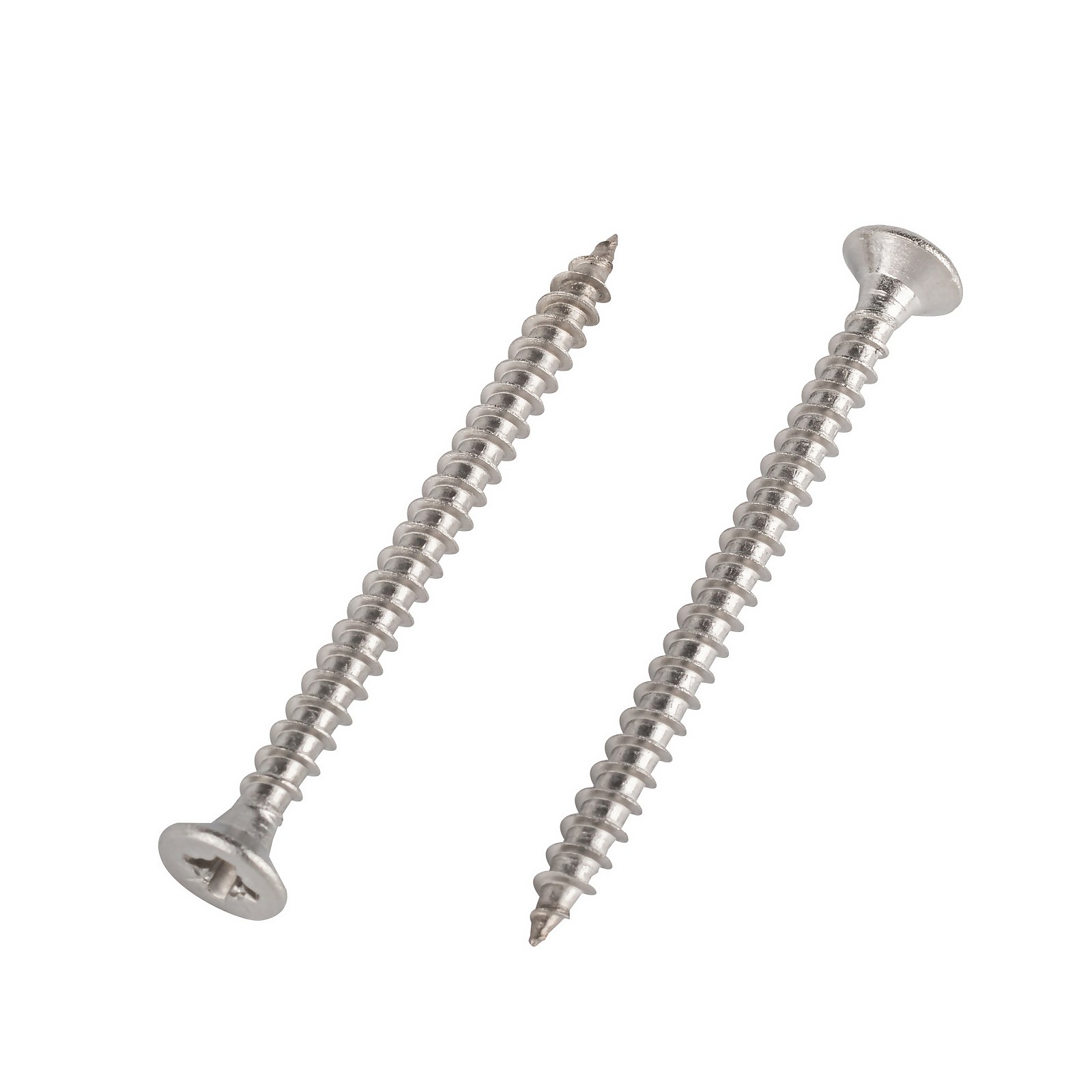 Photo of Homebase Stainless Steel Single Thread Screw 4 X 50mm 100 Pack