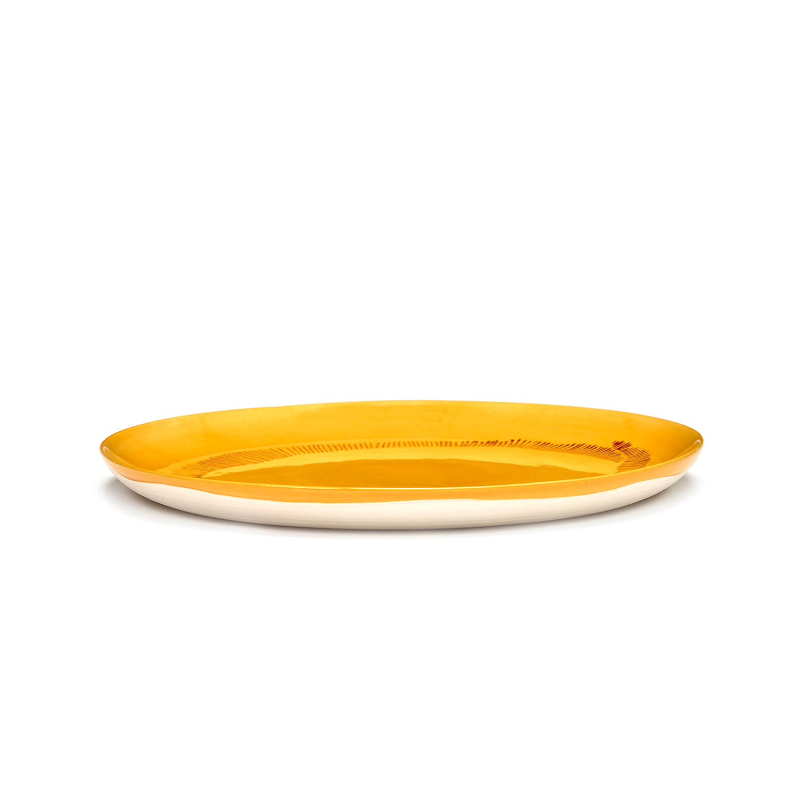 Serax - Ottolenghi Set of 2 Large Feast Plates in Sunny Yellow