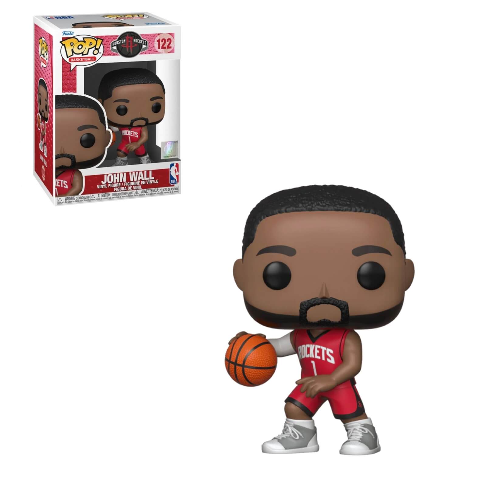 Nba Houston Rockets John Wall Funko Pop! Vinyl