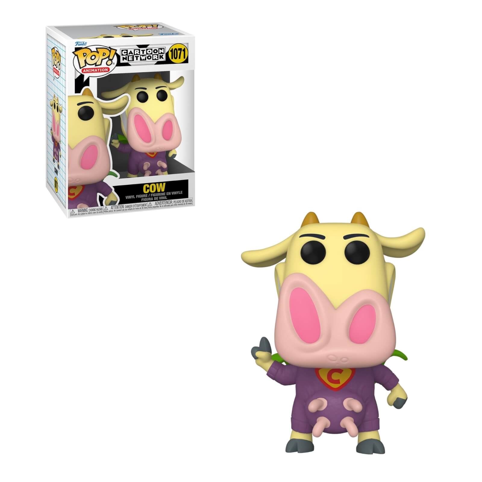 Cow &Amp; Chicken Supercow Funko Pop! Vinyl