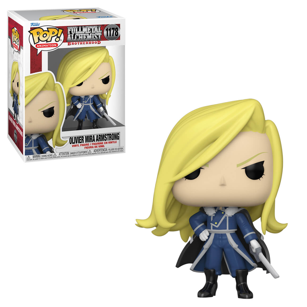 Click to view product details and reviews for Fullmetal Alchemist Brotherhood Olivier Armstrong With Sword Funko Pop Vinyl.