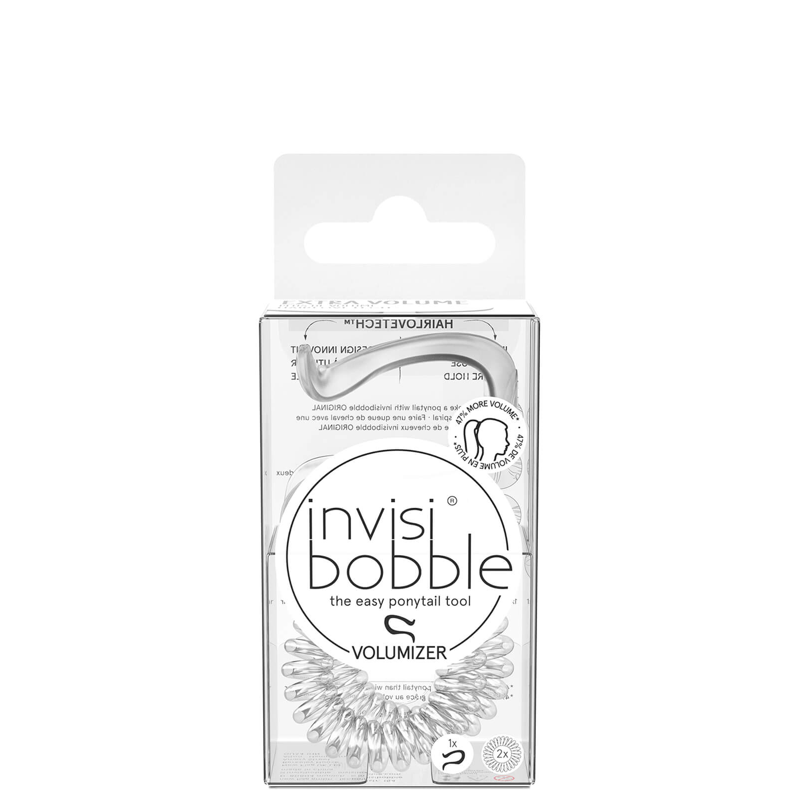 Click to view product details and reviews for Invisibobble Volumiser Crystal Clear.
