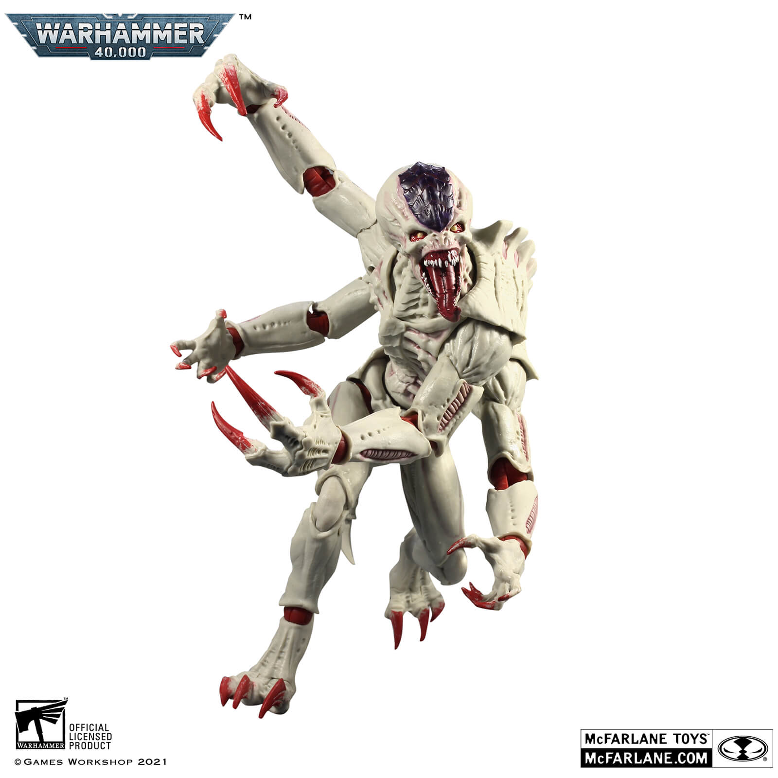 McFarlane Warhammer 40,000 7 Inch Action Figure - Tyranid Genestealer