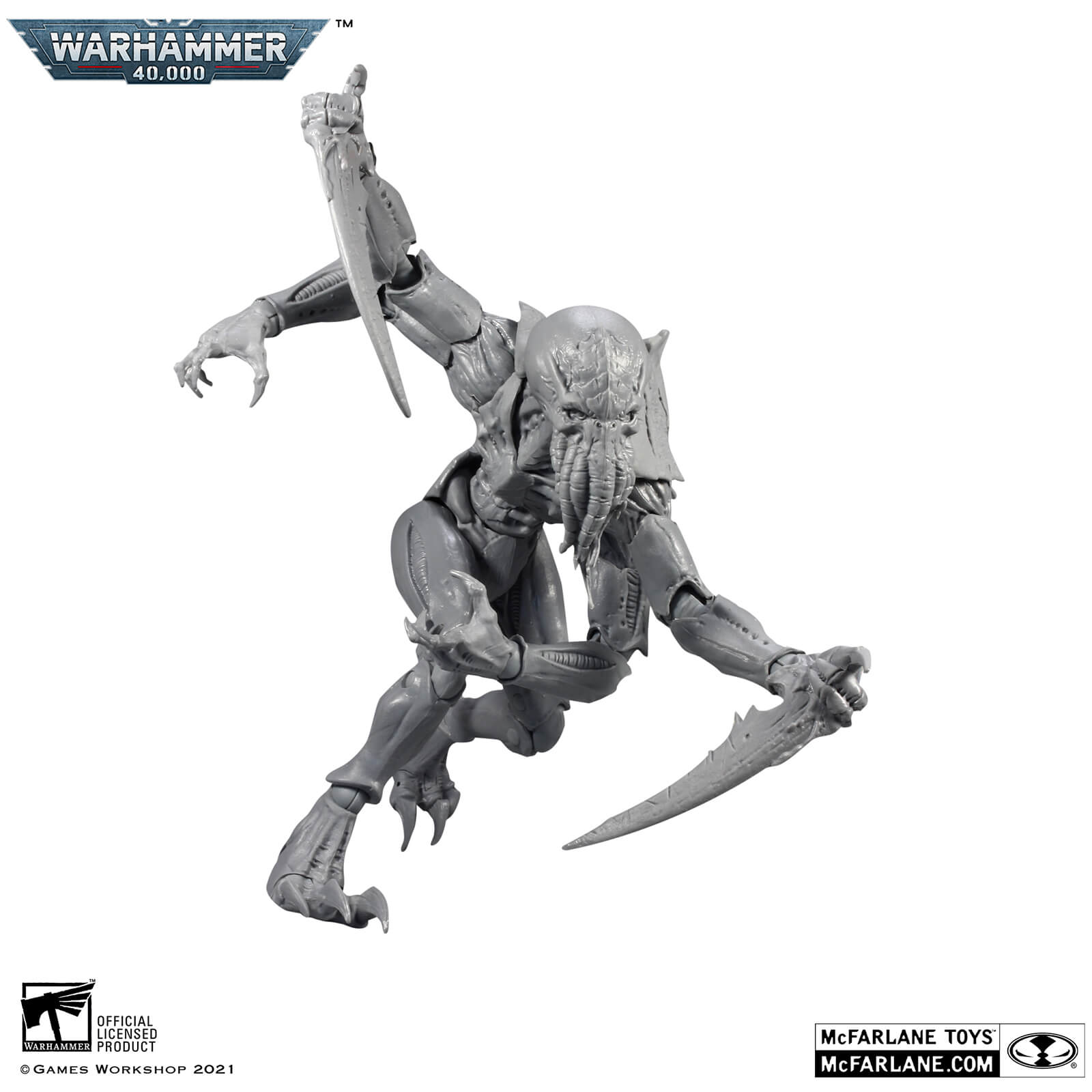McFarlane Warhammer 40,000 7 Inch Action Figure - Ymgarl Genestealer (Artist Proof)