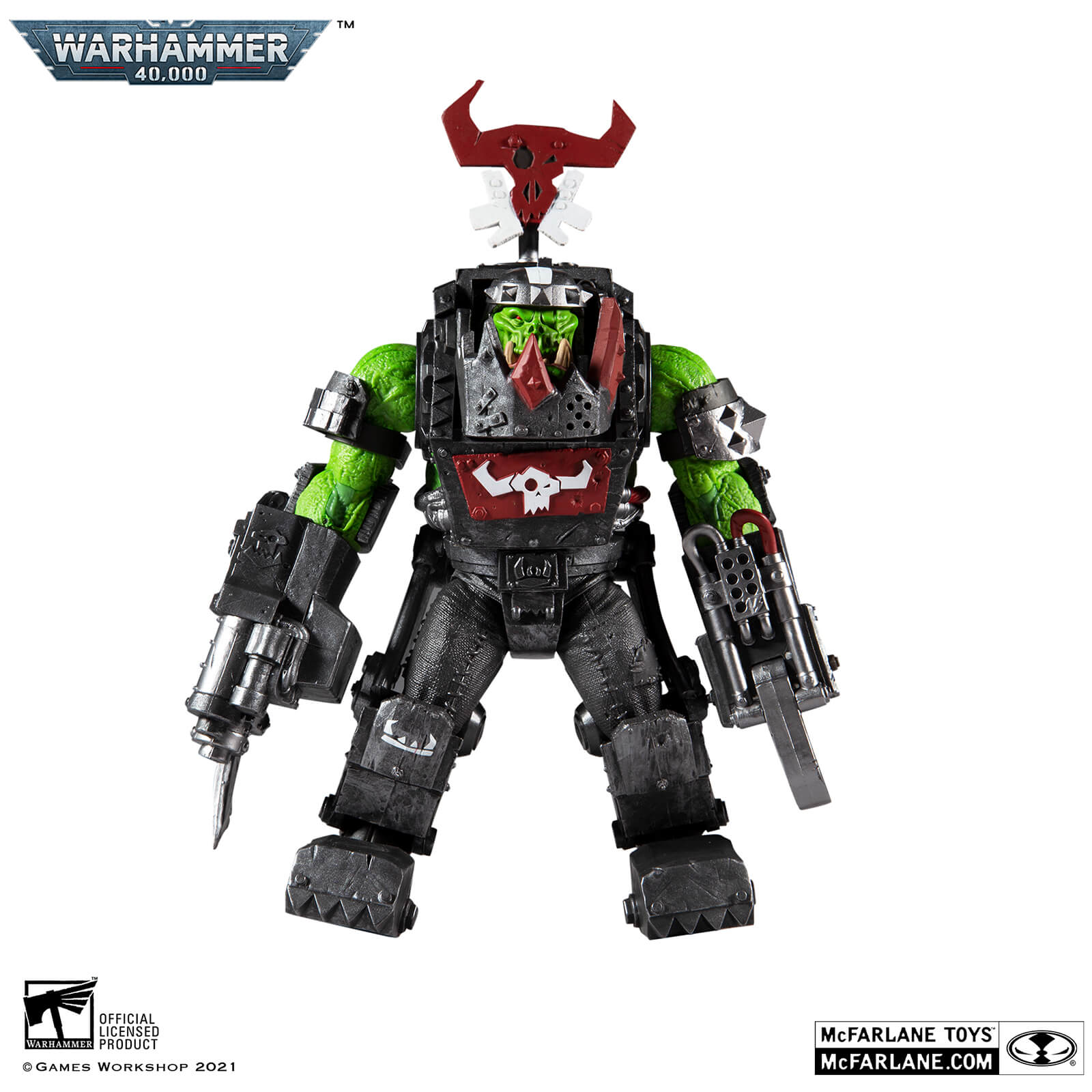 McFarlane Warhammer 40,000 Megafig Action Figure - Ork Meganob with Shoota