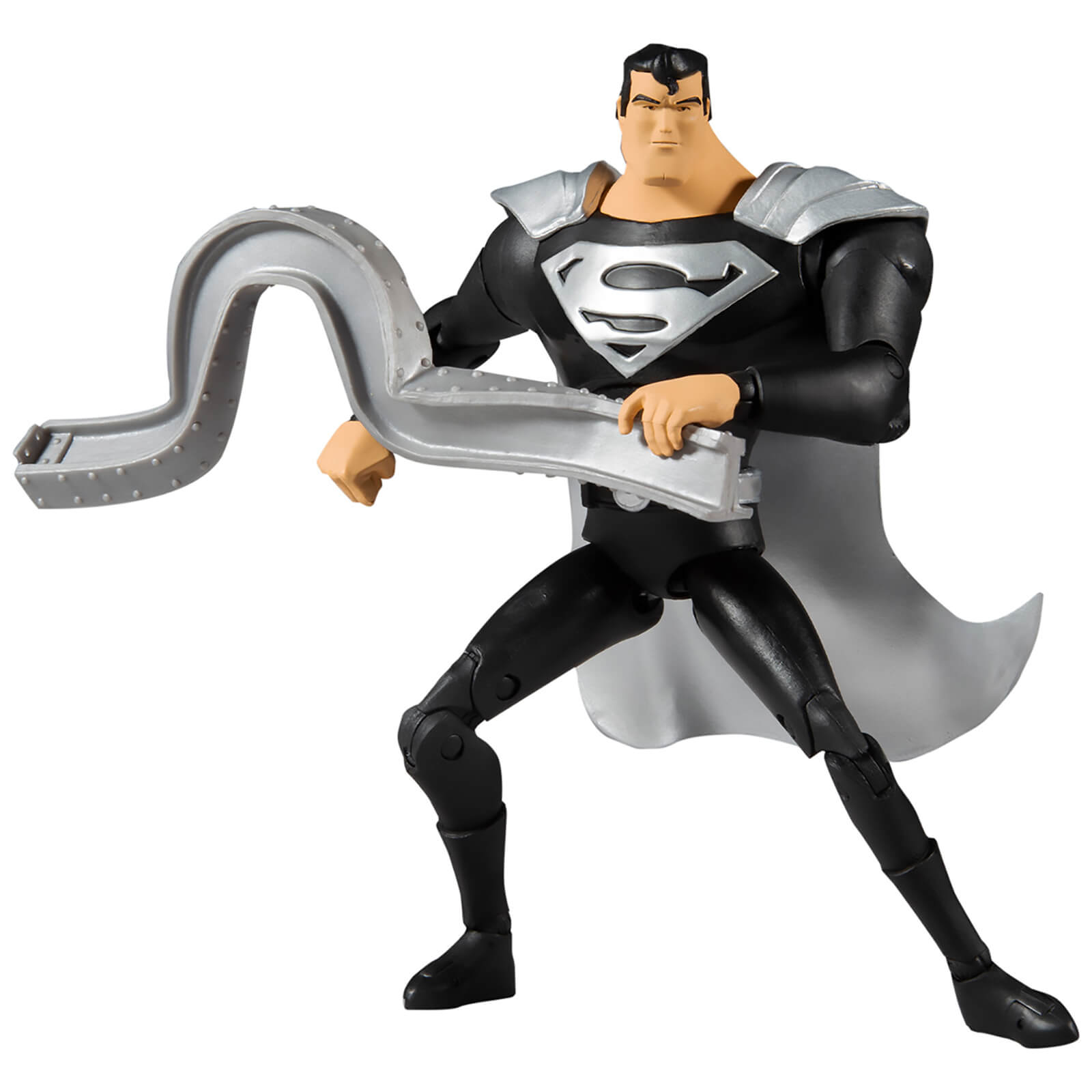 McFarlane DC Multiverse 7  - Animated Superman (Black Suit)