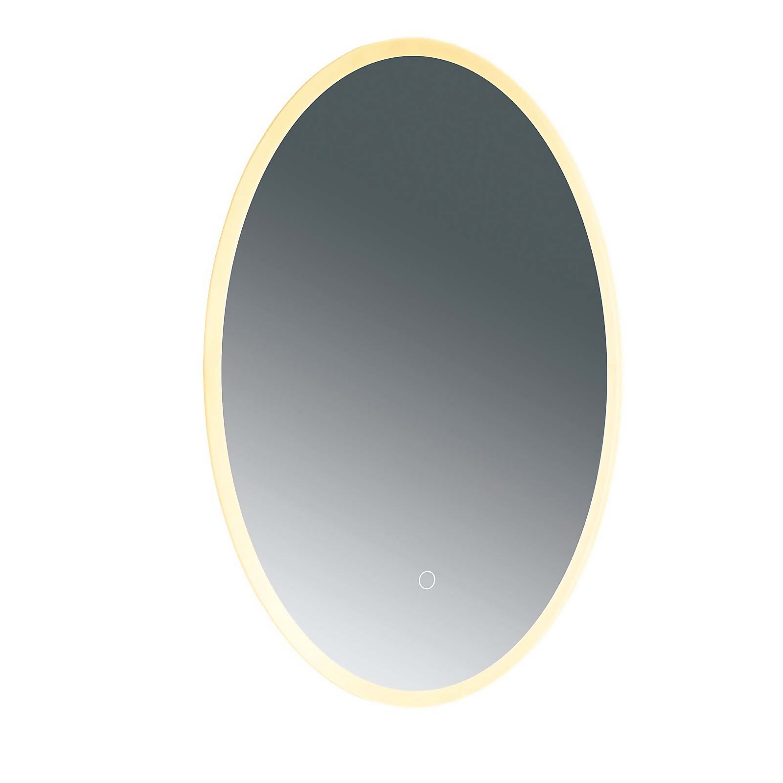 Photo of Burleigh Round Acrylic Edge Mirror - 600mm