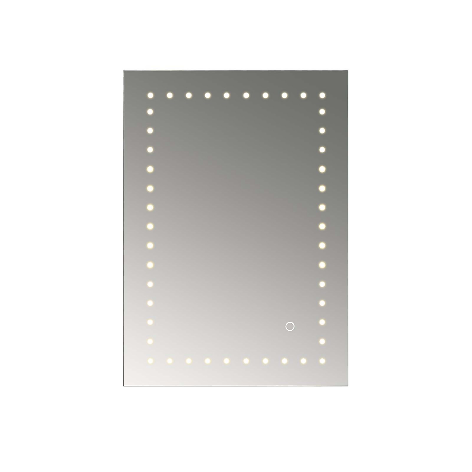 Photo of Fairford Led Dotted Frame Mirror - 500x700mm