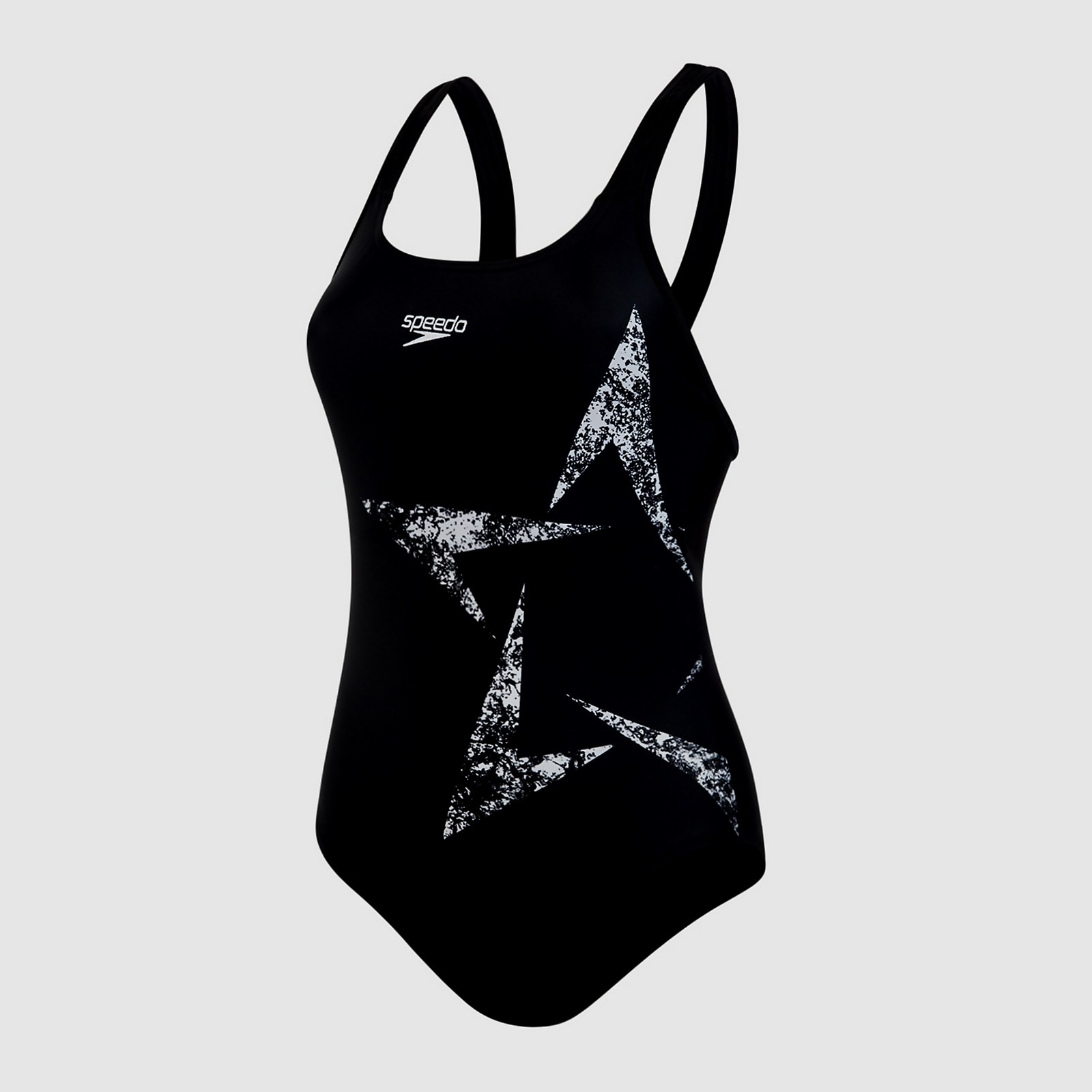 Women's Boomstar Placement Racerback Black/White