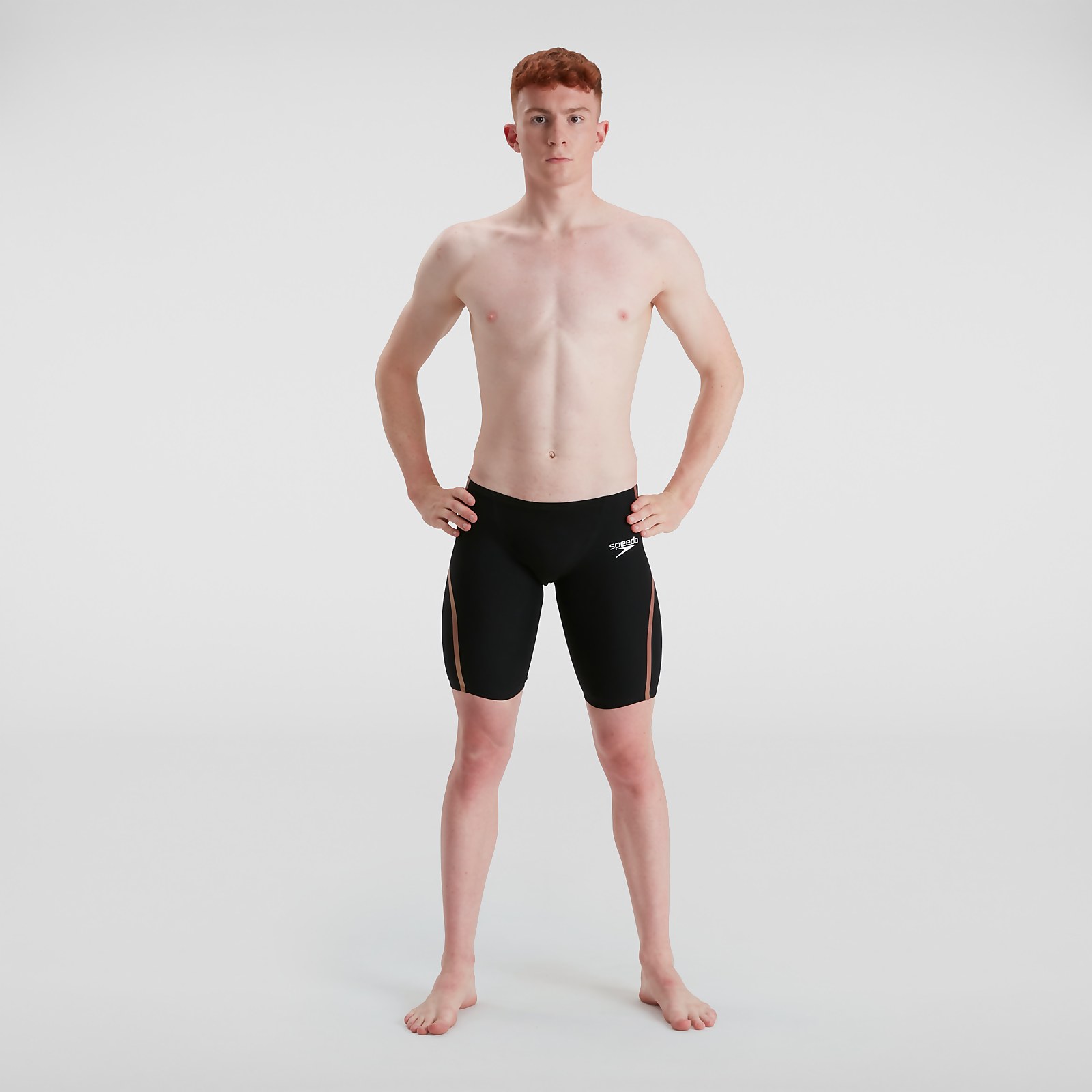 Photos - Swimwear Speedo Men's Fastskin LZR Intent Jammer Black 