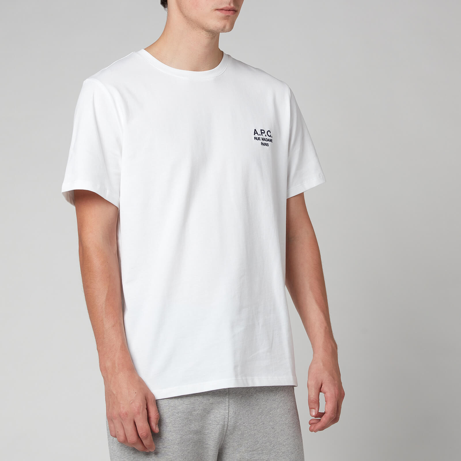 A.P.C. Men's Raymond T-Shirt - White - S