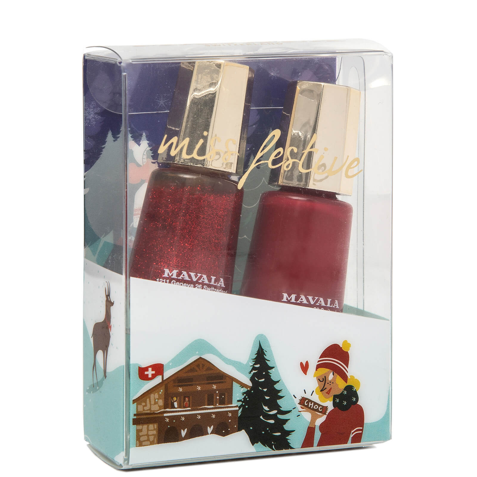 

Набор лаков для ногтей Mavala Miss Festive Duo